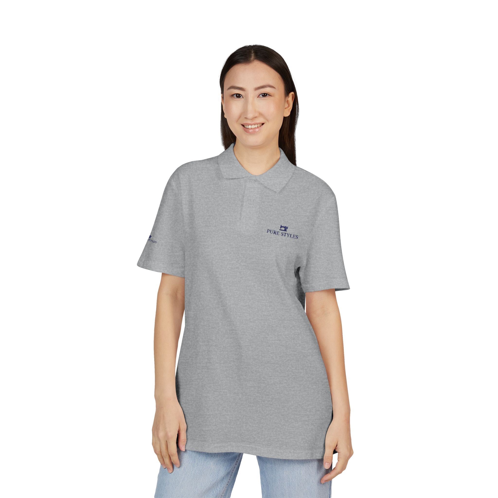 Stylish Unisex Pique Polo Shirt - Embroidered, Casual Wear, Office Attire, Gift for Him/Her, Summer Fashion, Outdoor Events