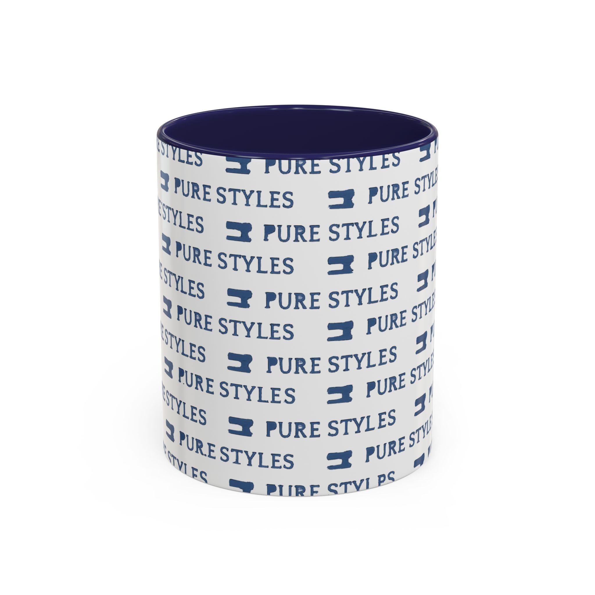 Stylish Accent Coffee Mug for Home or Office, Gift for Coffee Lovers, Modern Ceramic Cup, 11oz & 15oz Sizes