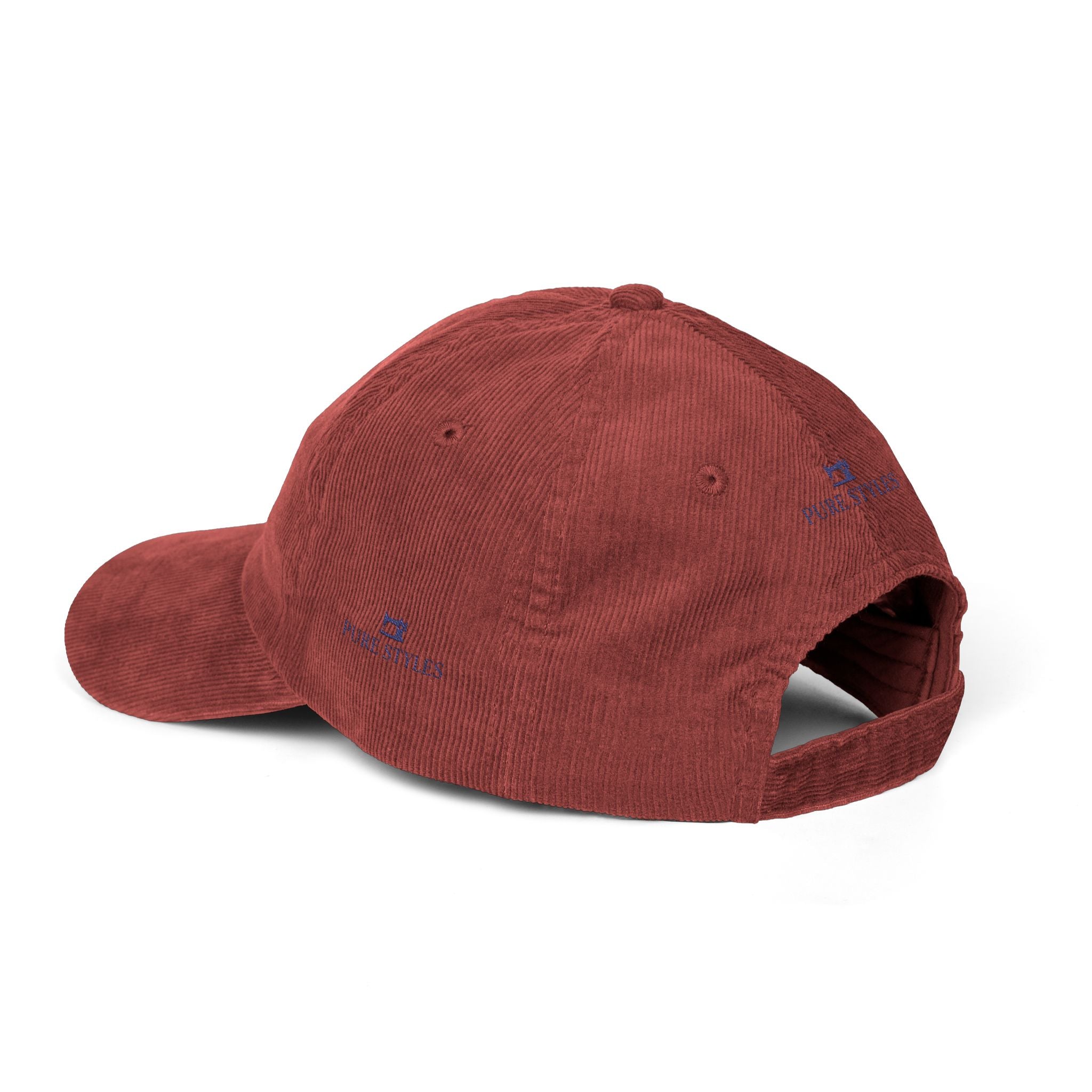 Vintage Corduroy Cap - Embroidered Style, Casual Wear, Gift for Him, Streetwear, Unisex Fashion Accessory, Fall Fashion Must-Have