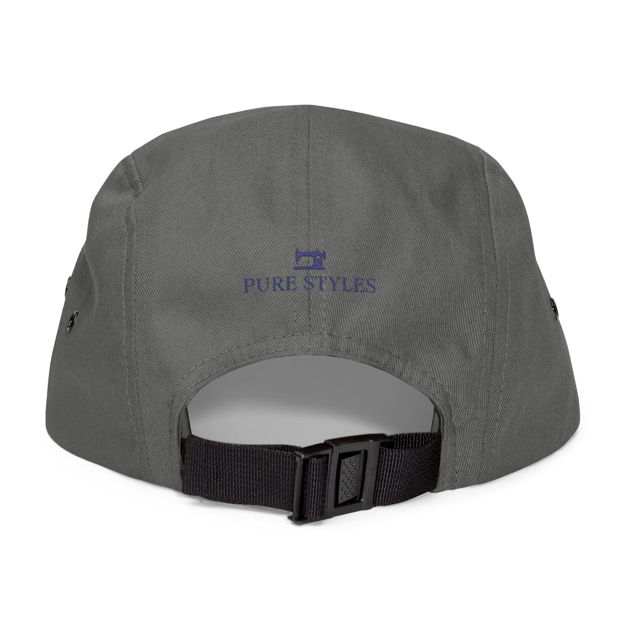 Embroidered 5 Panel Cap for Stylish Everyday Wear, Unisex Hat, Casual Headwear, Gift for Friends, Fashion Accessory