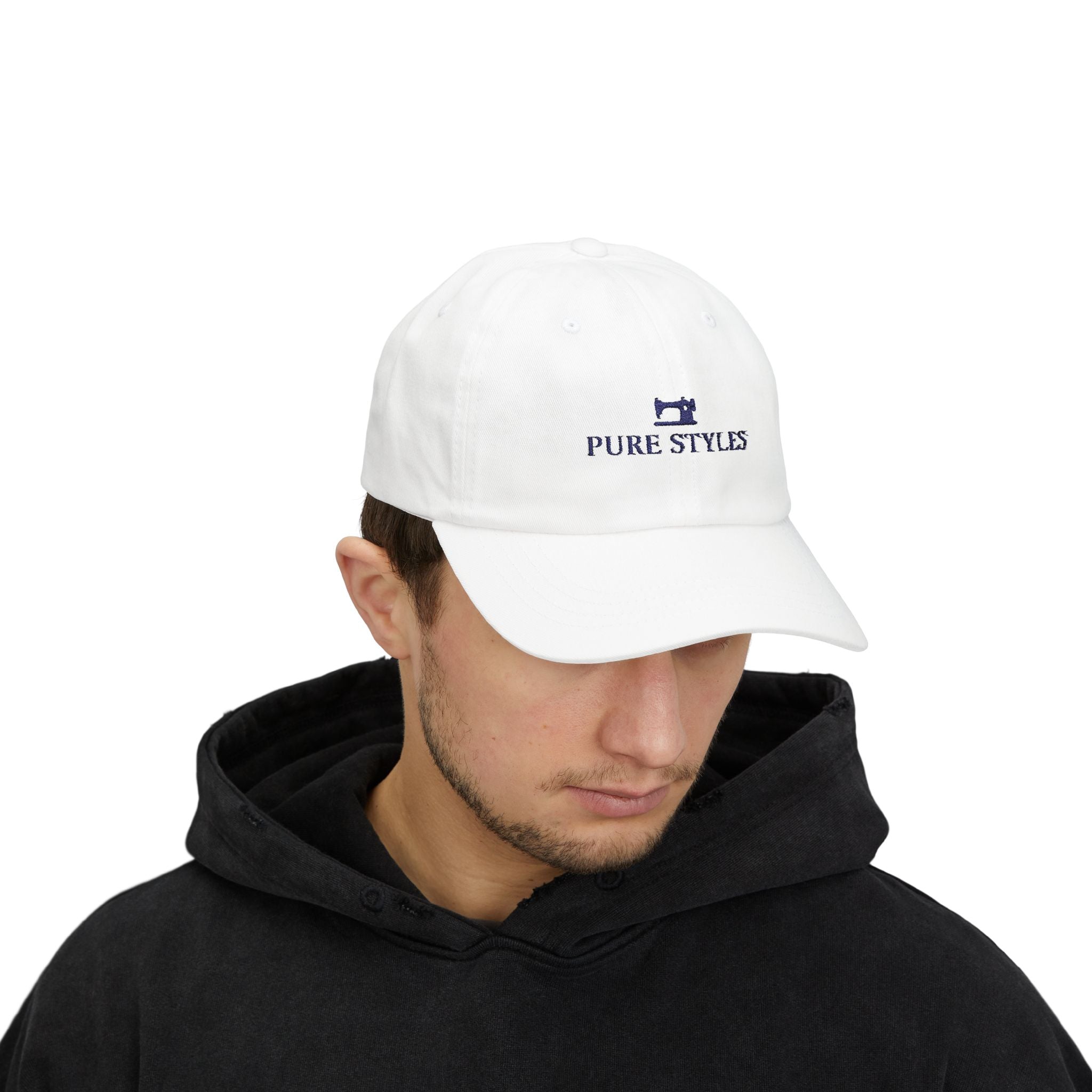 Classic Dad Cap - Stylish White Cap for Casual Wear, Gift for Father's Day, Fashion Accessory, Outdoor Activities, Personal Style