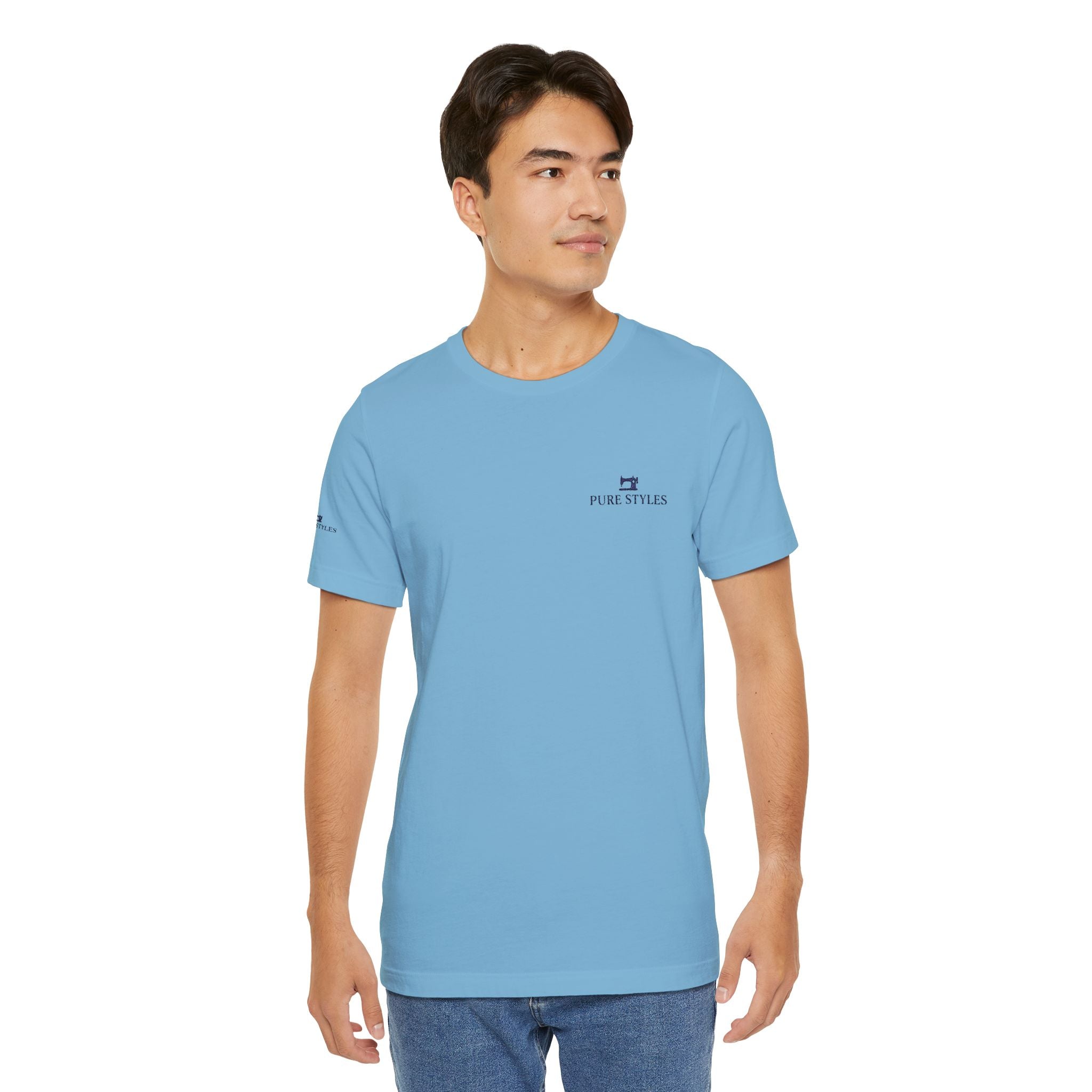 Minimalist Unisex Jersey Tee - Casual, Everyday Wear, Graphic Tee, Comfortable, Gift for Him/Her