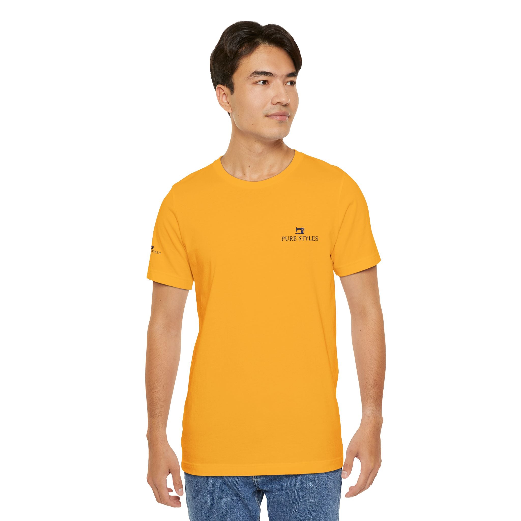 Minimalist Unisex Jersey Tee - Casual, Everyday Wear, Graphic Tee, Comfortable, Gift for Him/Her
