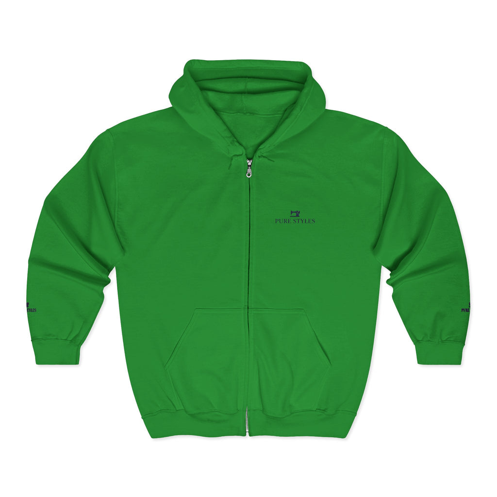 Cozy Unisex Zip Hooded Sweatshirt | Casual Comfort Wear for All Seasons, Ideal Hiking, Layering, Gift
