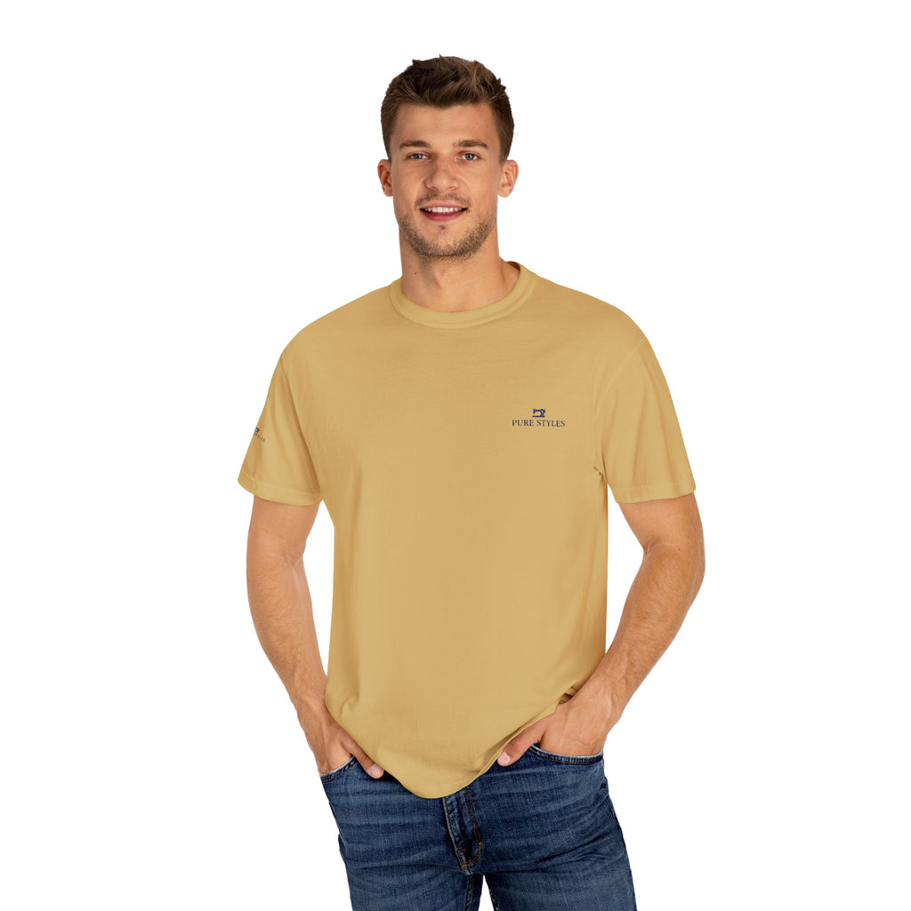 Garment-Dyed T-Shirt for Everyday Style, Relaxed Fit Tee, Unisex Casual Wear, Versatile Summer Top, Gift for Friends