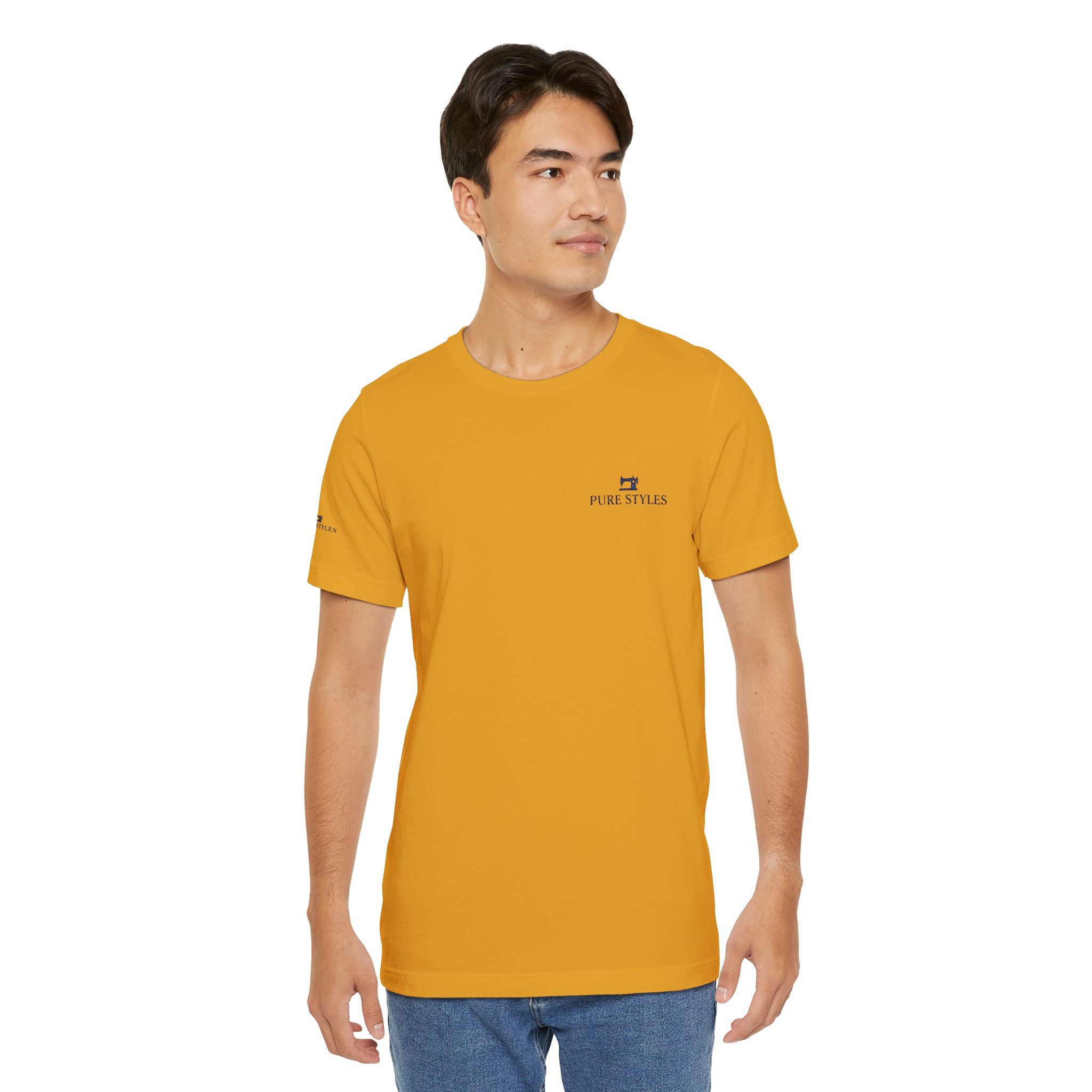 Minimalist Unisex Jersey Tee - Casual, Everyday Wear, Graphic Tee, Comfortable, Gift for Him/Her