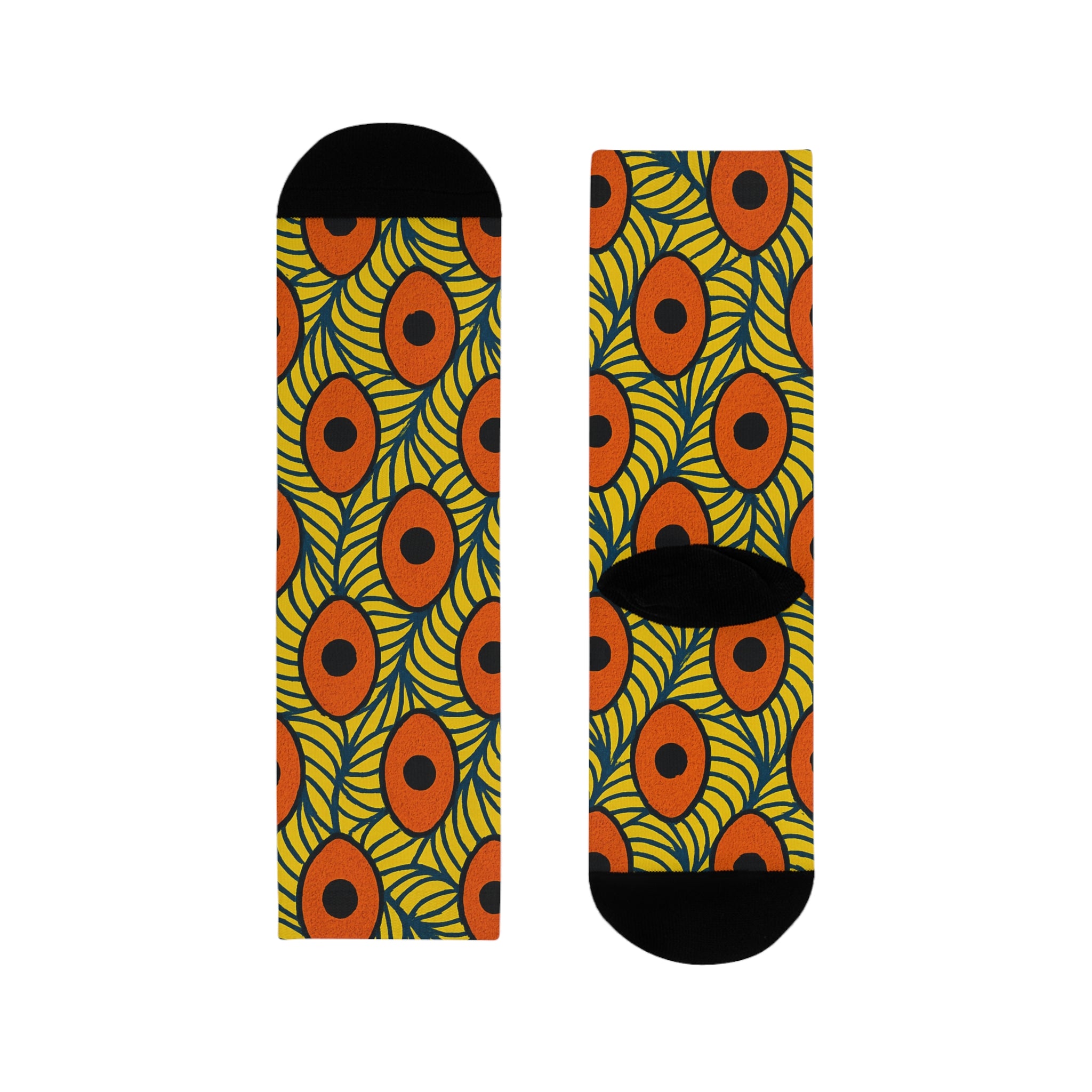 Vibrant Sublimation Crew Socks | Colorful Funky Socks, Unique Gift for Fashion Lovers, Cozy Everyday Wear, Perfect for Holidays, Festivals