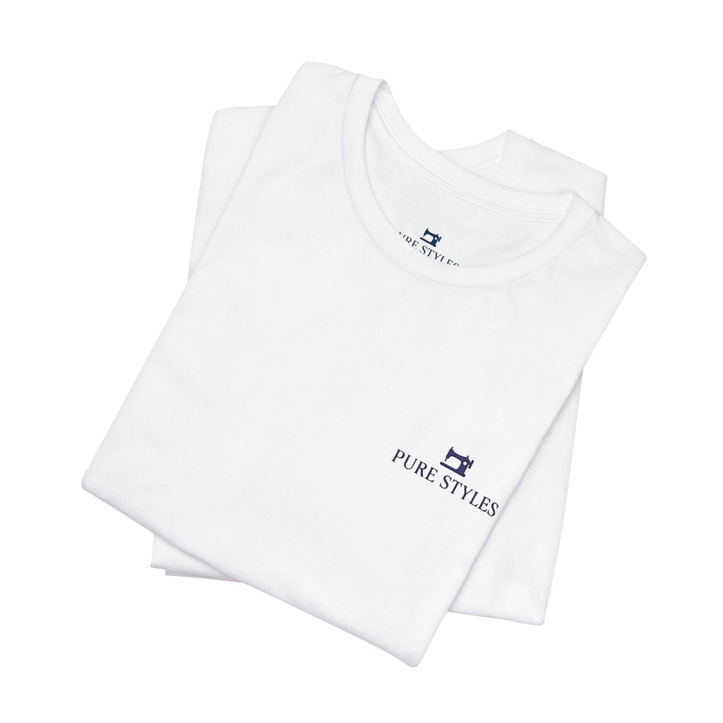 Minimalist Unisex Jersey Tee - Casual, Everyday Wear, Graphic Tee, Comfortable, Gift for Him/Her