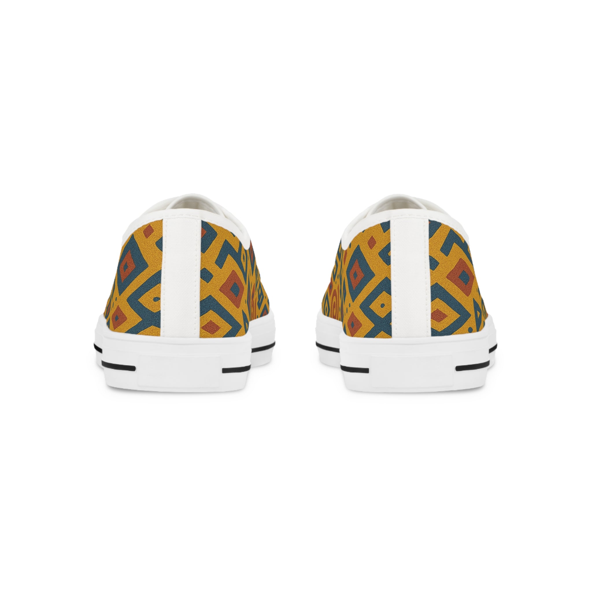 Stylish Patterned Low Top Sneakers for Men | Unique Casual Footwear, Trendy Sneakers, Gifting Idea, Vacation Shoes, Art-Inspired Footwear