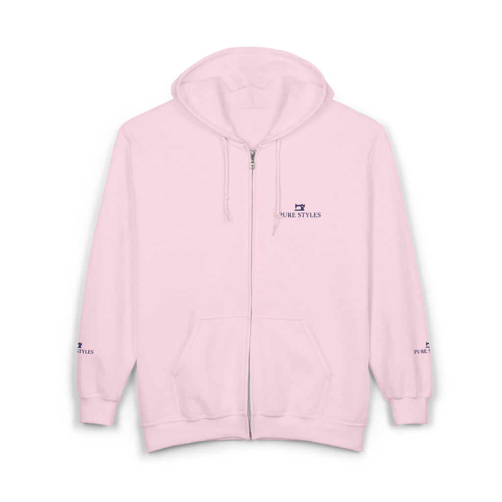 Cozy Unisex Zip Hooded Sweatshirt | Casual Comfort Wear for All Seasons, Ideal Hiking, Layering, Gift