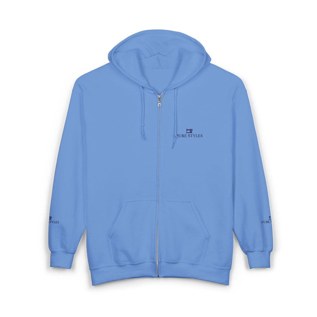 Cozy Unisex Zip Hooded Sweatshirt | Casual Comfort Wear for All Seasons, Ideal Hiking, Layering, Gift