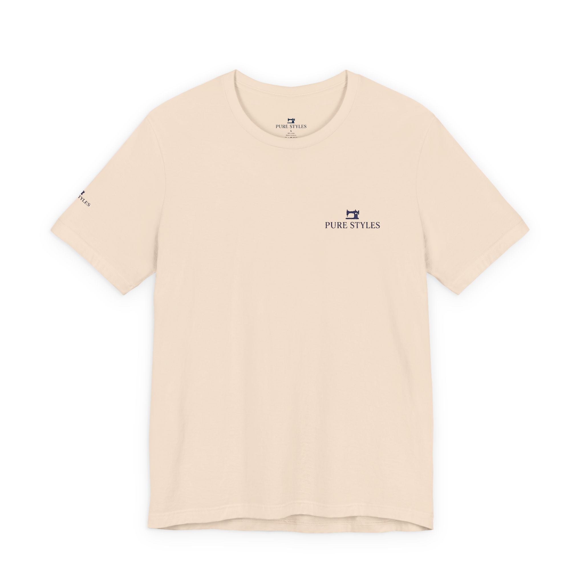 Minimalist Unisex Jersey Tee - Casual, Everyday Wear, Graphic Tee, Comfortable, Gift for Him/Her