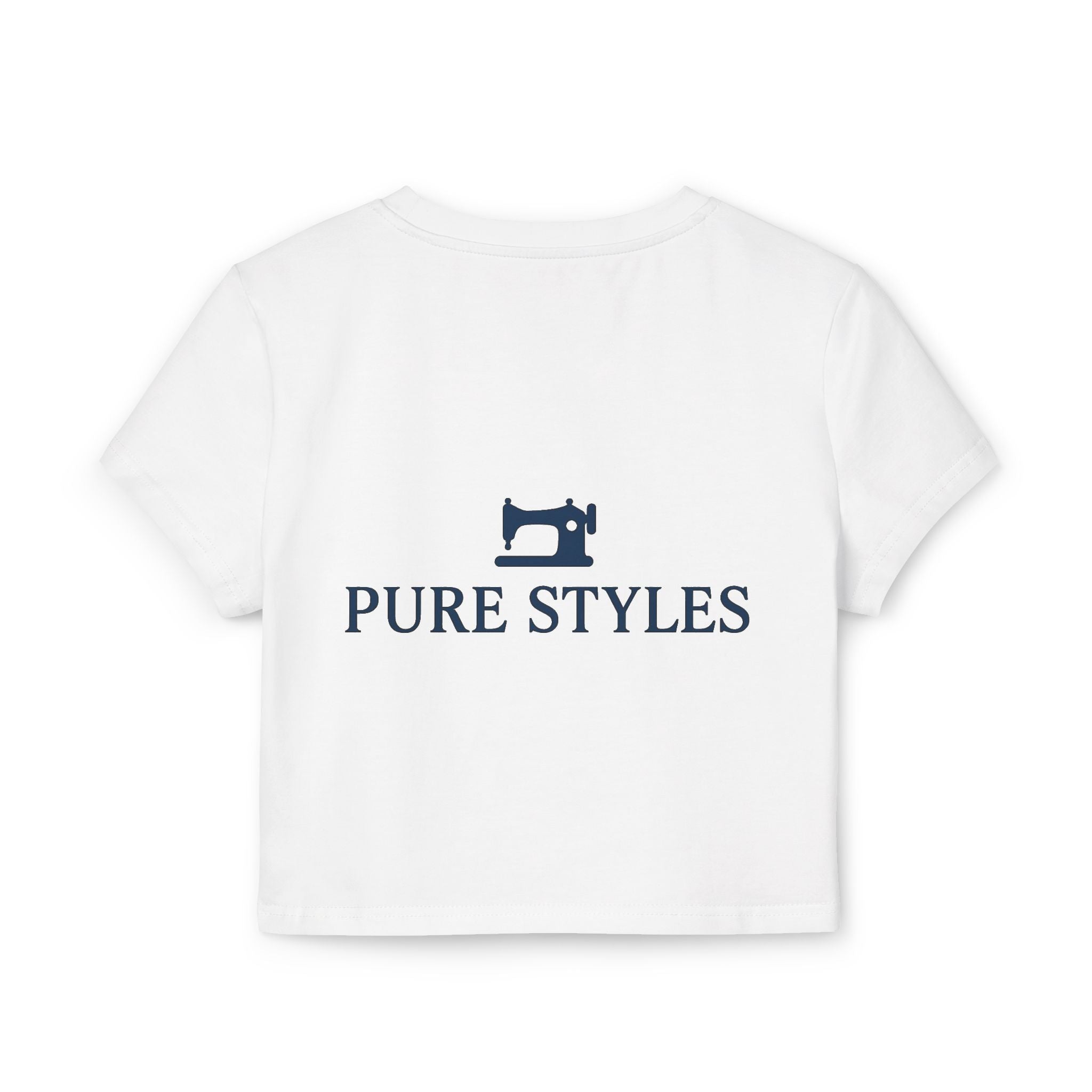 Trendy Women's Baby Tee - Pure Styles, Casual Wear, Graphic Tee, Summer Top, Stylish Gift