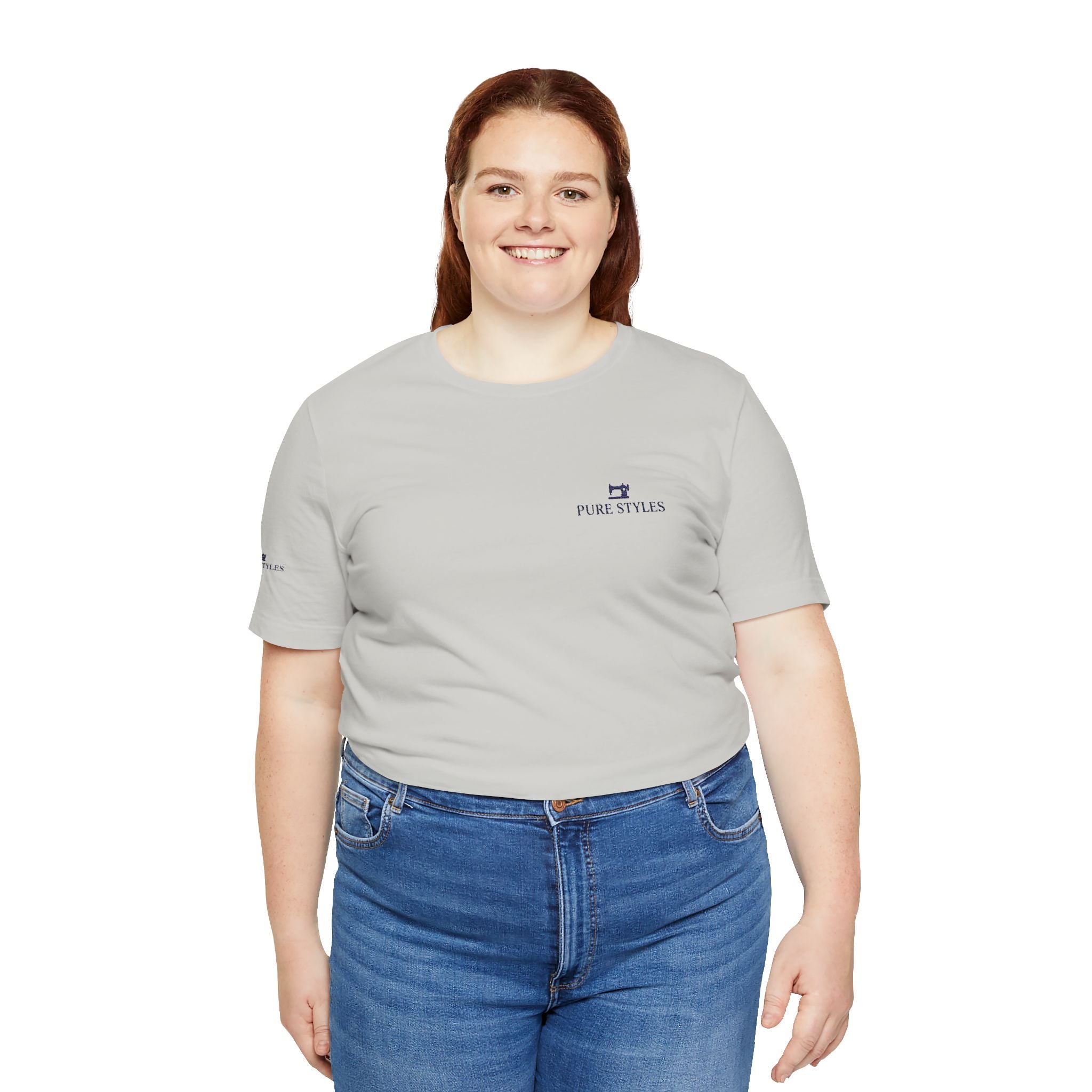 Minimalist Unisex Jersey Tee - Casual, Everyday Wear, Graphic Tee, Comfortable, Gift for Him/Her