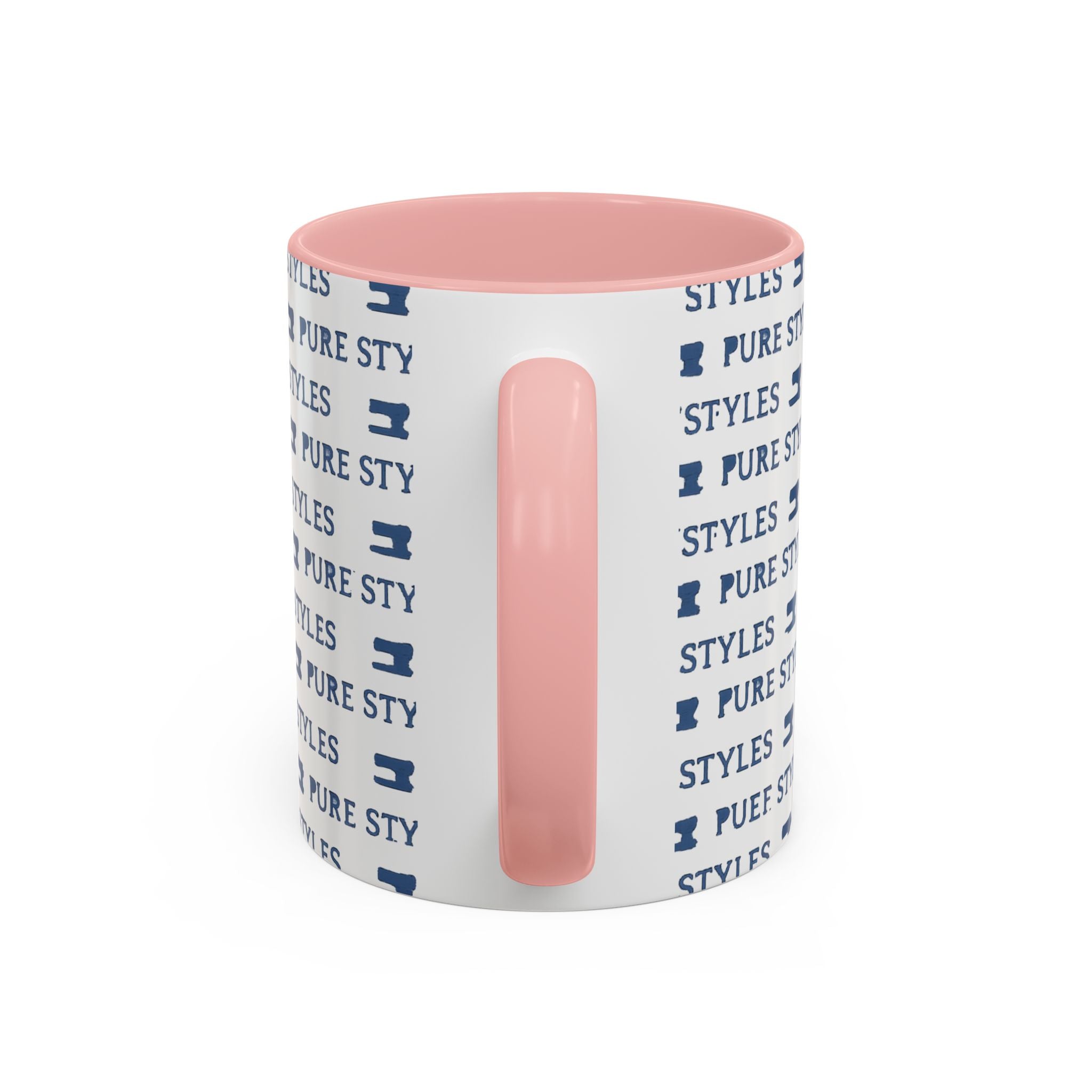 Stylish Accent Coffee Mug for Home or Office, Gift for Coffee Lovers, Modern Ceramic Cup, 11oz & 15oz Sizes