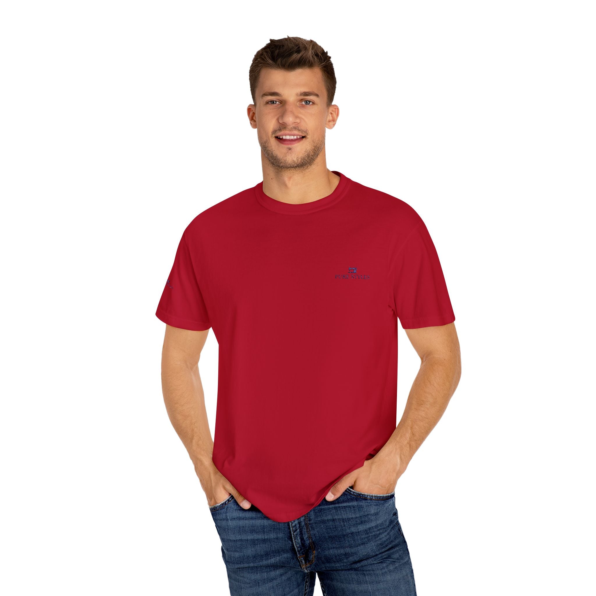 Garment-Dyed T-Shirt for Everyday Style, Relaxed Fit Tee, Unisex Casual Wear, Versatile Summer Top, Gift for Friends
