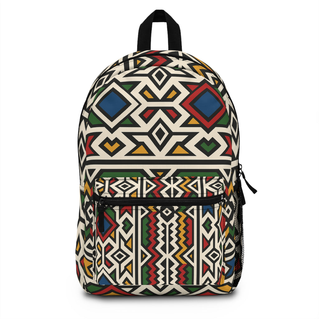 Tribal Pattern Backpack | Bohemian Travel Bag, School Backpack, Unique Gifts for Her, Festival Accessory, Stylish Everyday Use