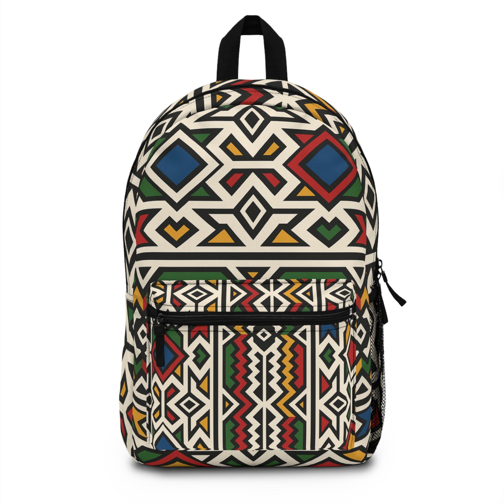 Tribal Pattern Backpack | Bohemian Travel Bag, School Backpack, Unique Gifts for Her, Festival Accessory, Stylish Everyday Use