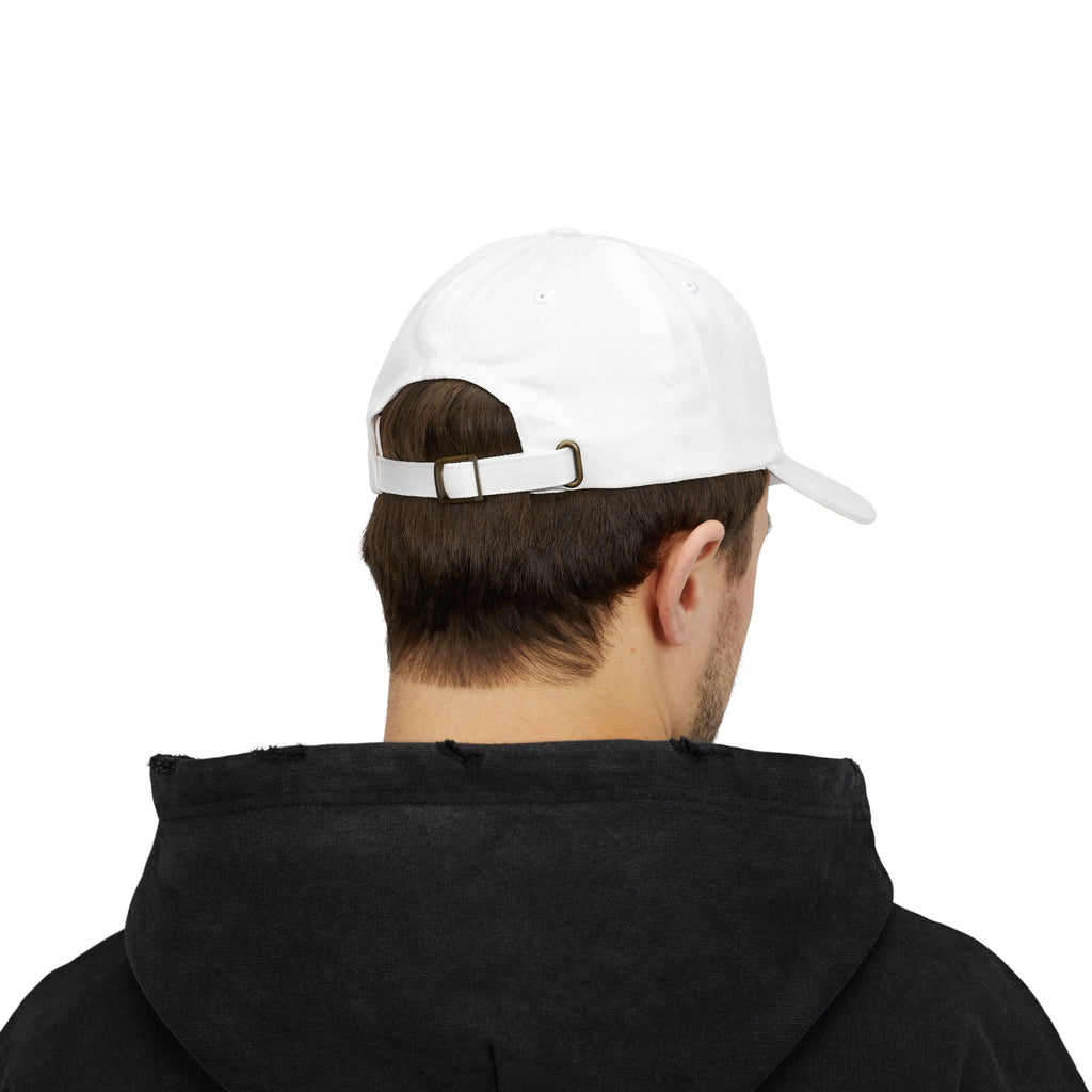 Classic Dad Cap - Stylish White Cap for Casual Wear, Gift for Father's Day, Fashion Accessory, Outdoor Activities, Personal Style