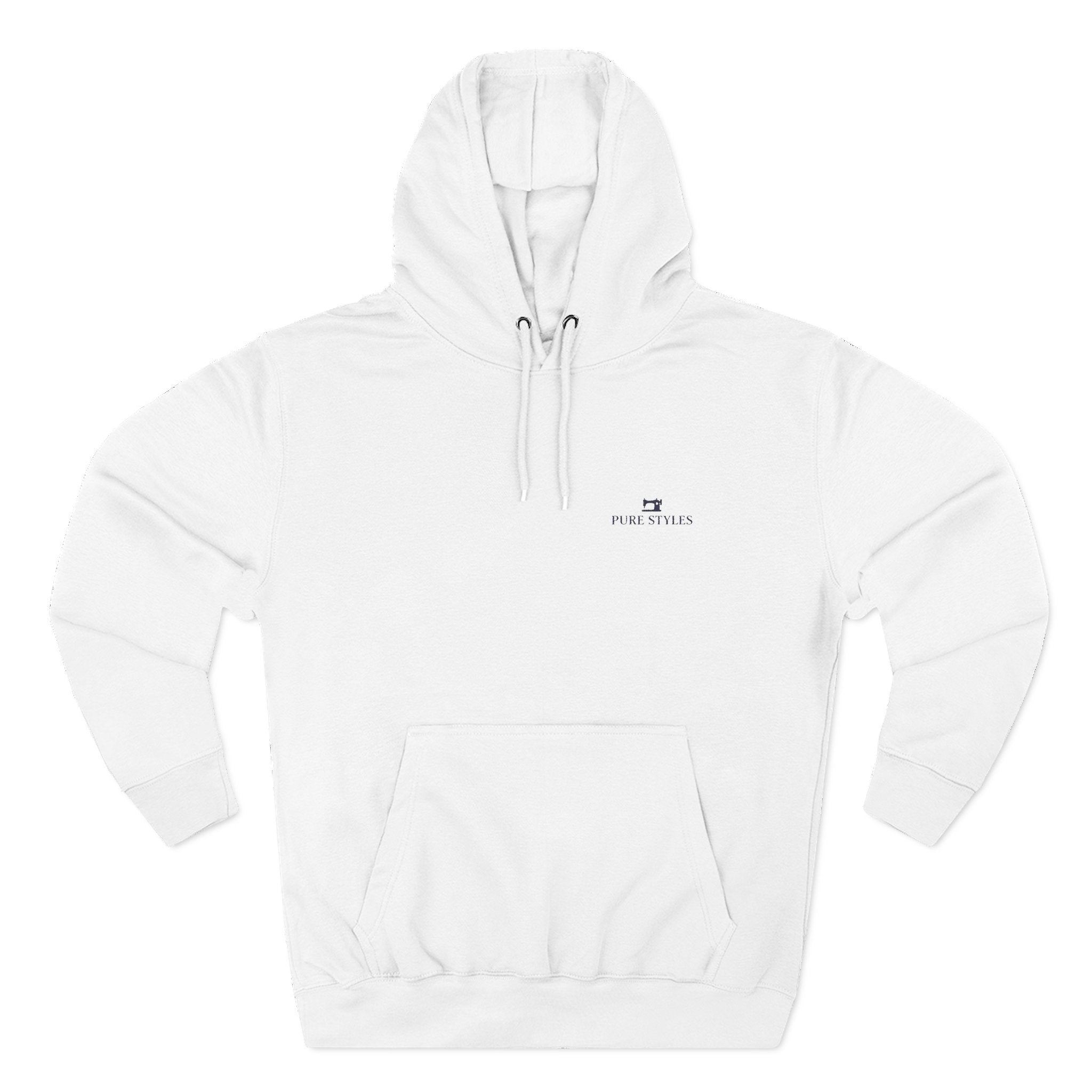 Cozy Three-Panel Fleece Hoodie for All Occasions, Comfortable Sweatshirt, Casual Layer, Perfect Gift for Friends, Winter Warmth