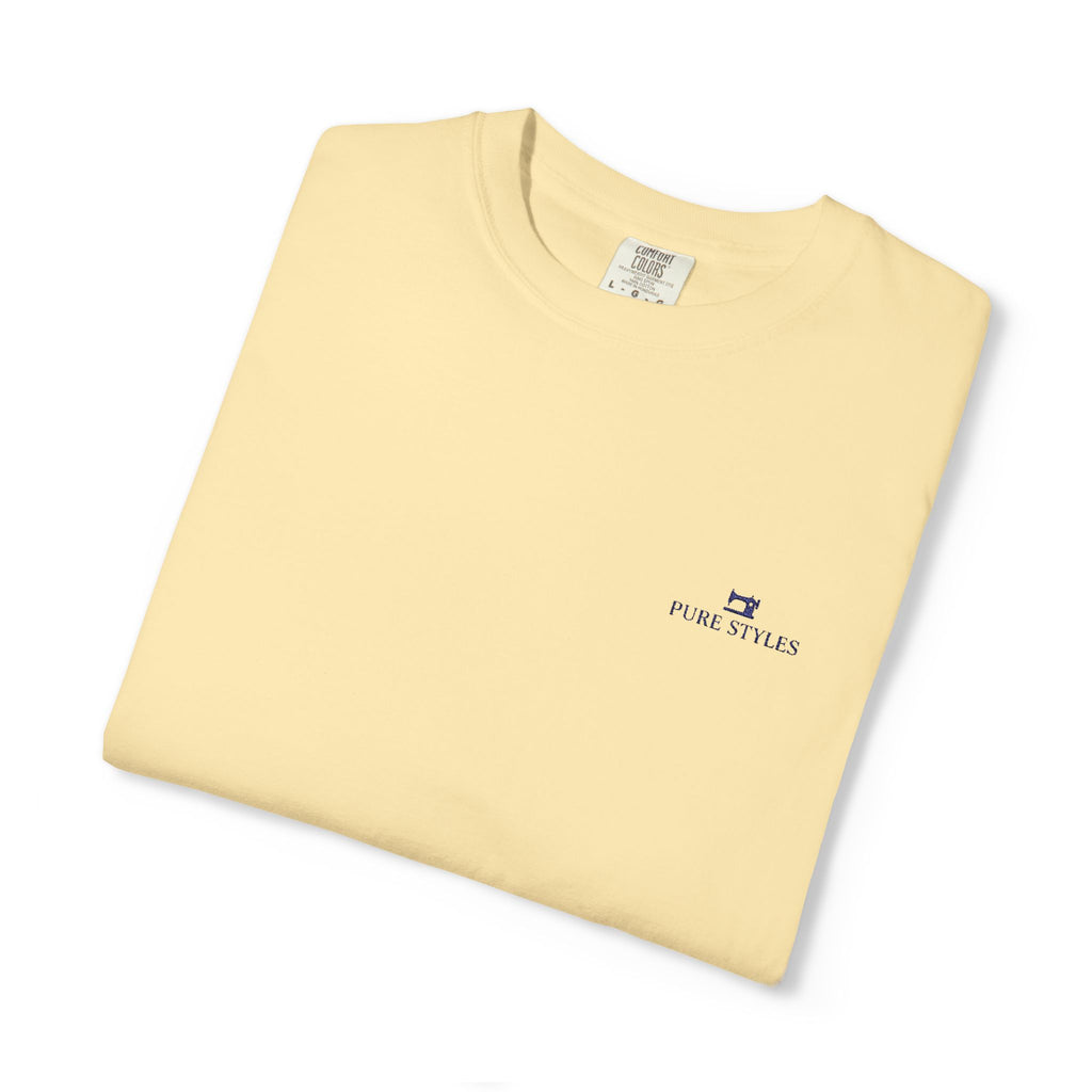 Garment-Dyed T-Shirt for Everyday Style, Relaxed Fit Tee, Unisex Casual Wear, Versatile Summer Top, Gift for Friends