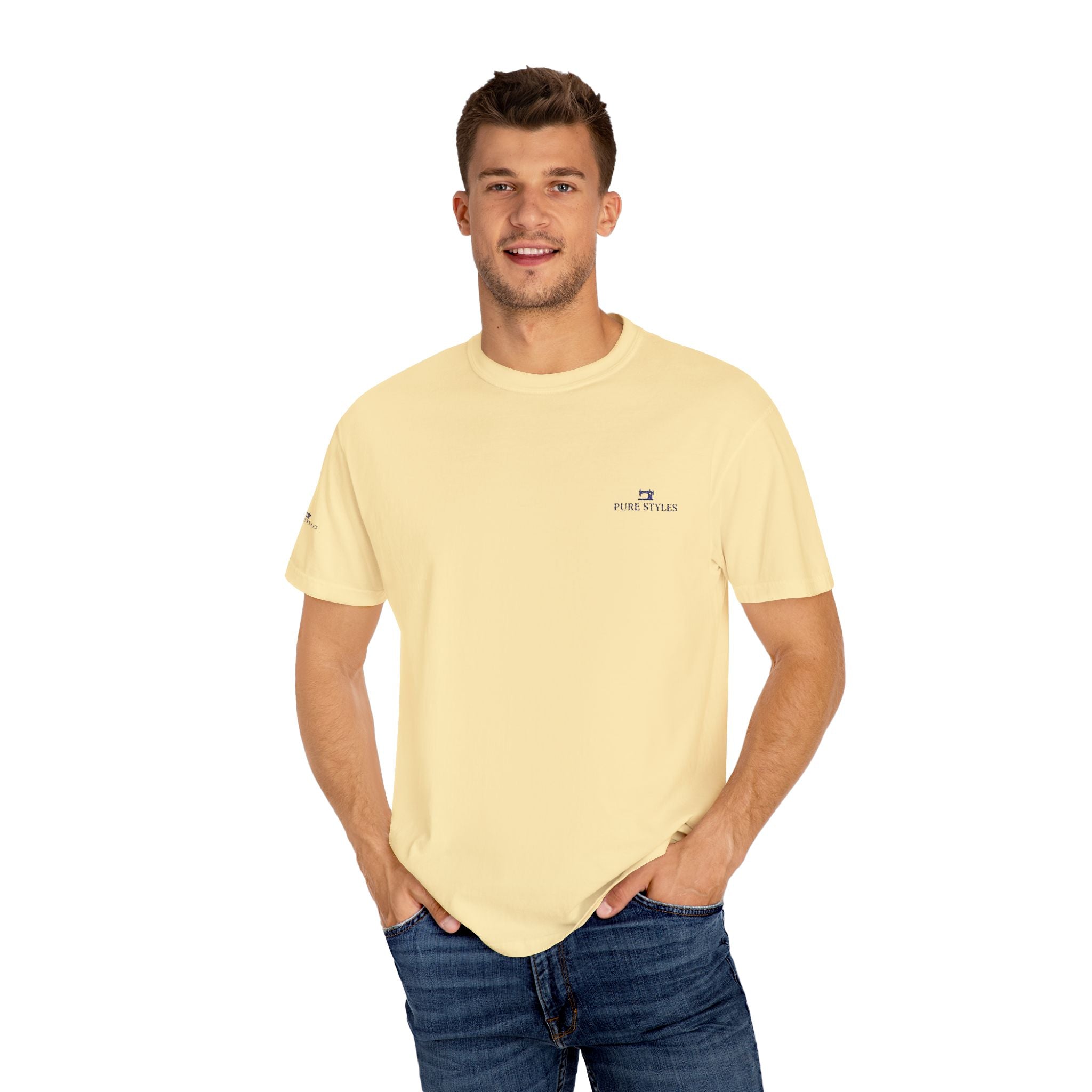 Garment-Dyed T-Shirt for Everyday Style, Relaxed Fit Tee, Unisex Casual Wear, Versatile Summer Top, Gift for Friends