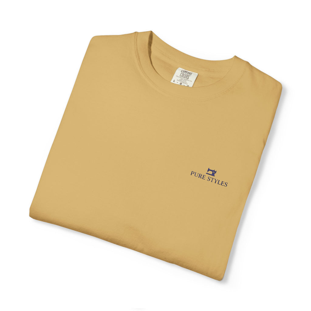 Garment-Dyed T-Shirt for Everyday Style, Relaxed Fit Tee, Unisex Casual Wear, Versatile Summer Top, Gift for Friends