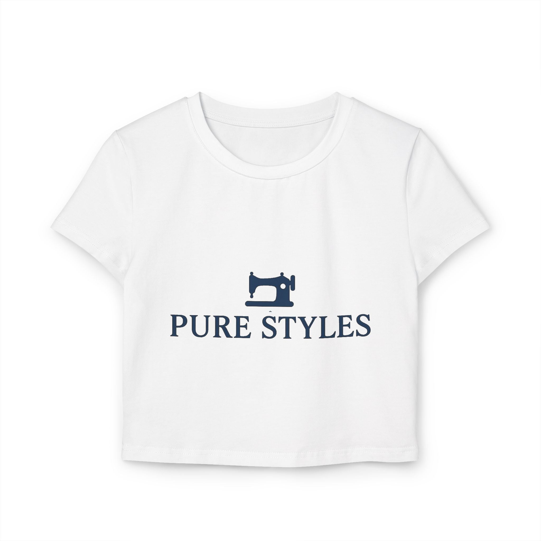 Trendy Women's Baby Tee - Pure Styles, Casual Wear, Graphic Tee, Summer Top, Stylish Gift