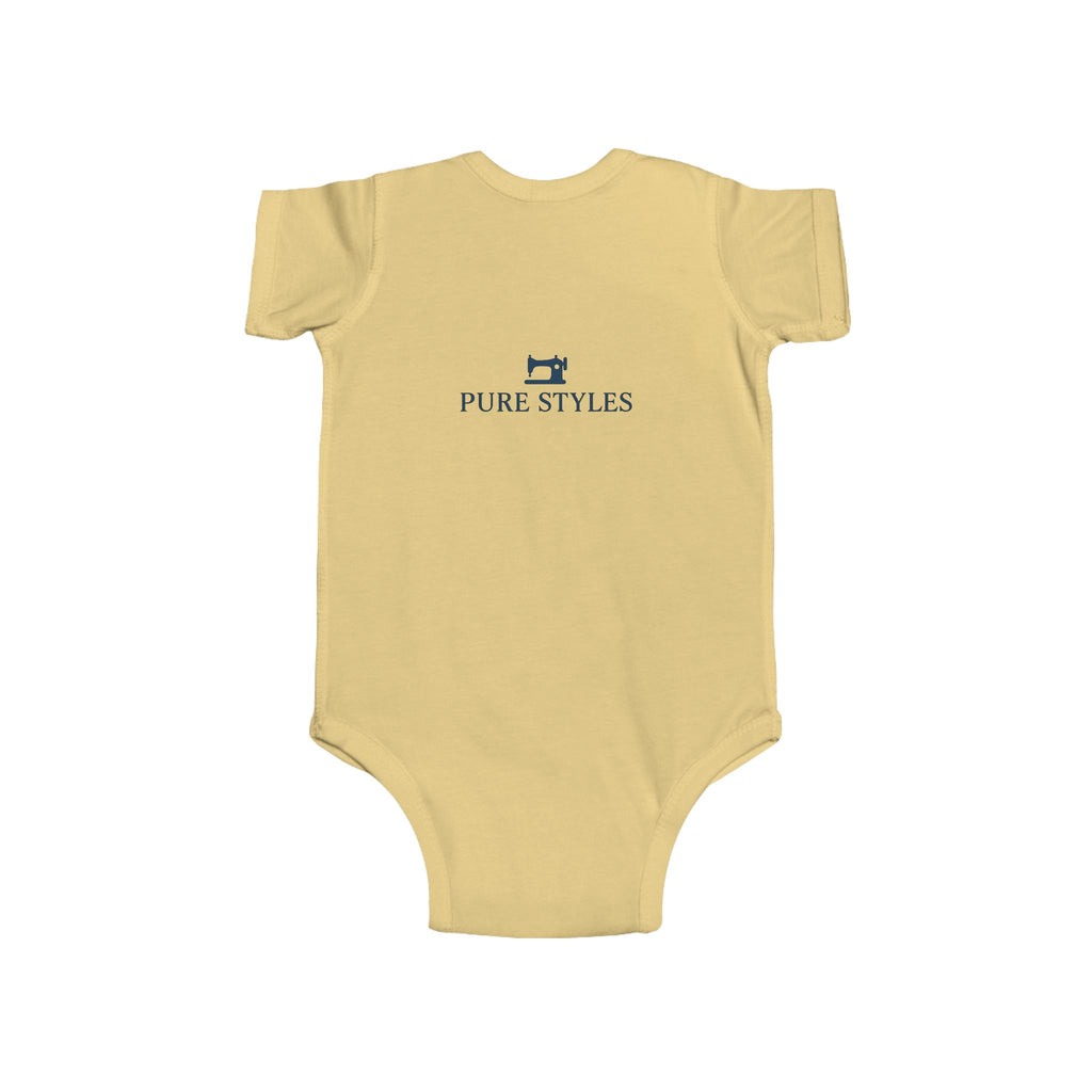 Pure Styles Infant Bodysuit - Cute Baby Outfit, Newborn Gift, Baby Shower Present, Unisex Clothing, Holiday Apparel