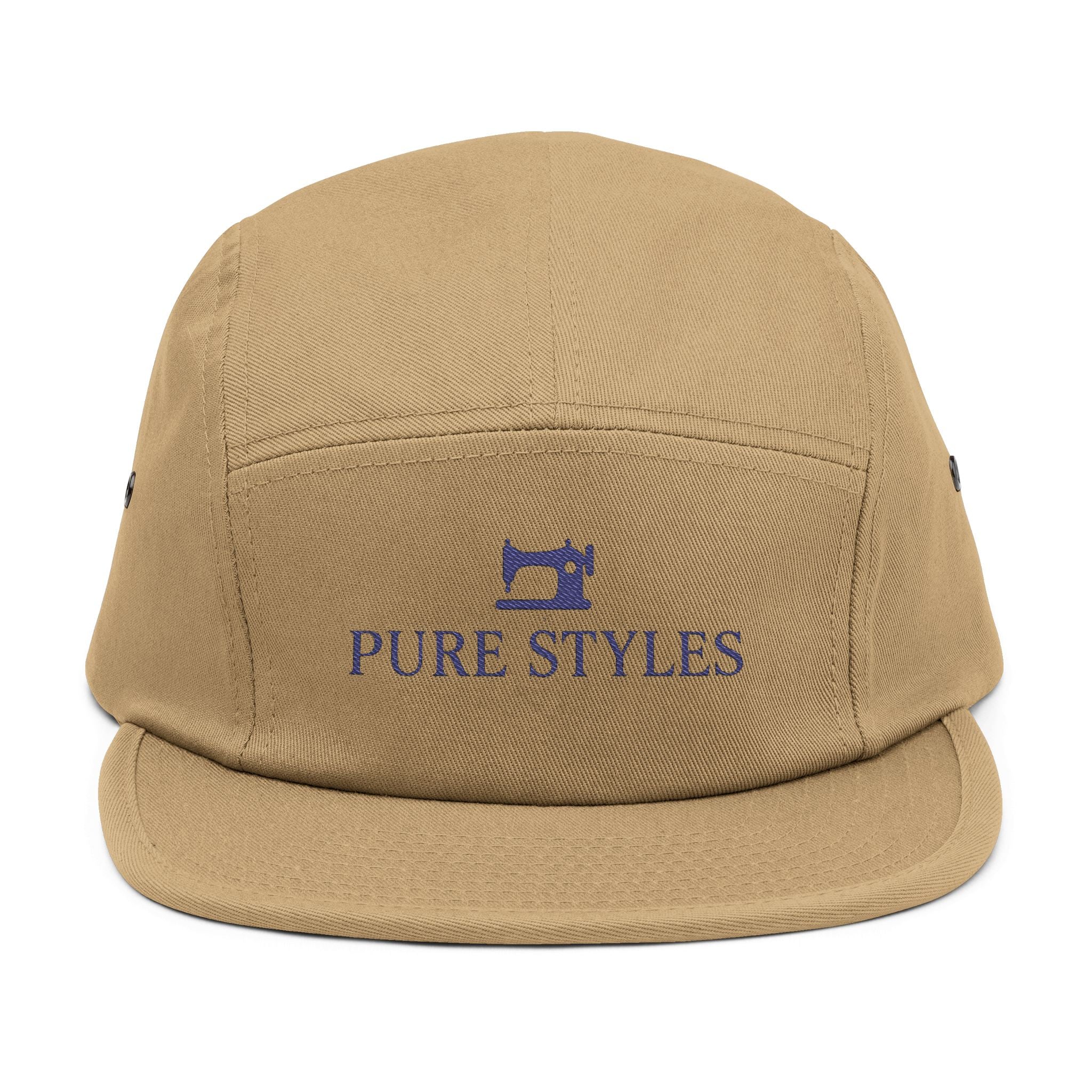 Embroidered 5 Panel Cap for Stylish Everyday Wear, Unisex Hat, Casual Headwear, Gift for Friends, Fashion Accessory