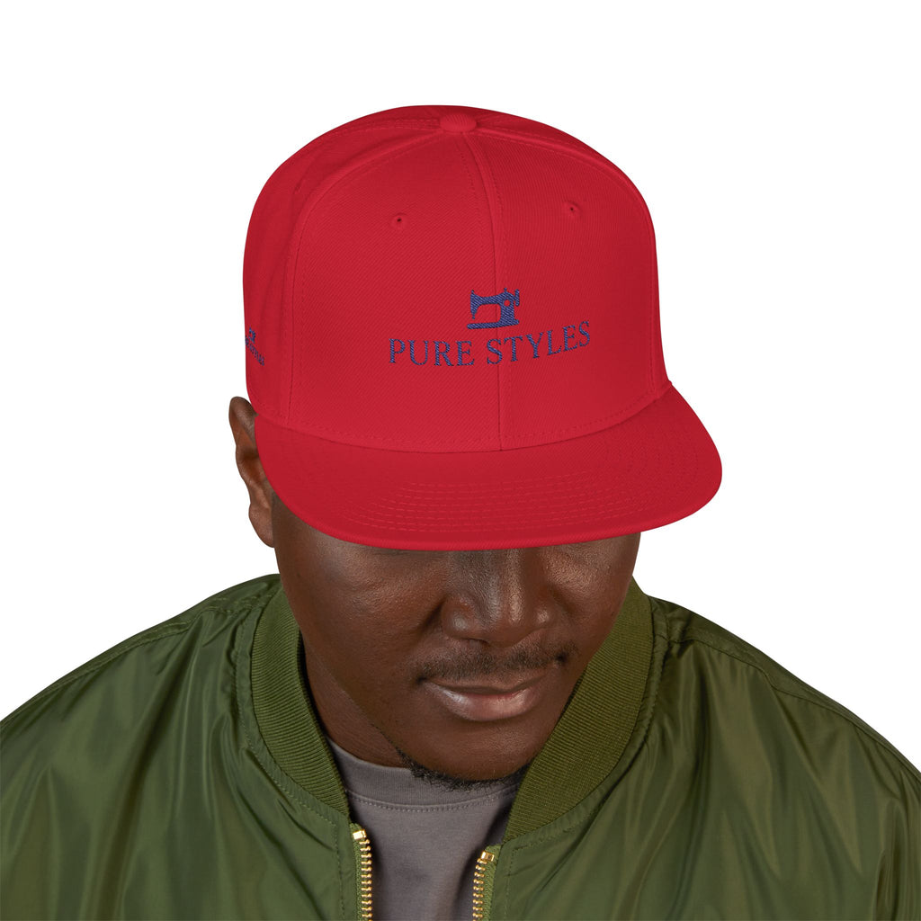 Stylish Embroidered Snapback Cap for Urban Fashion Lovers, Adjustable Hat, Unique Gift, Streetwear Accessory, Casual Headwear