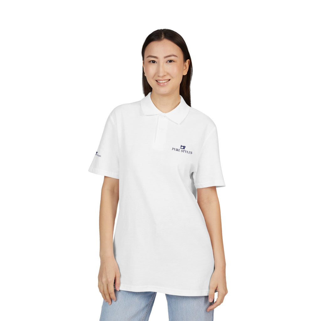 Stylish Unisex Pique Polo Shirt - Embroidered, Casual Wear, Office Attire, Gift for Him/Her, Summer Fashion, Outdoor Events
