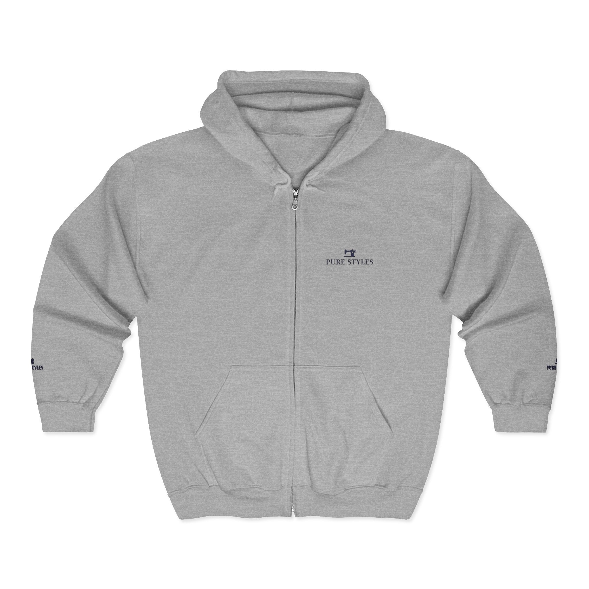 Cozy Unisex Zip Hooded Sweatshirt | Casual Comfort Wear for All Seasons, Ideal Hiking, Layering, Gift