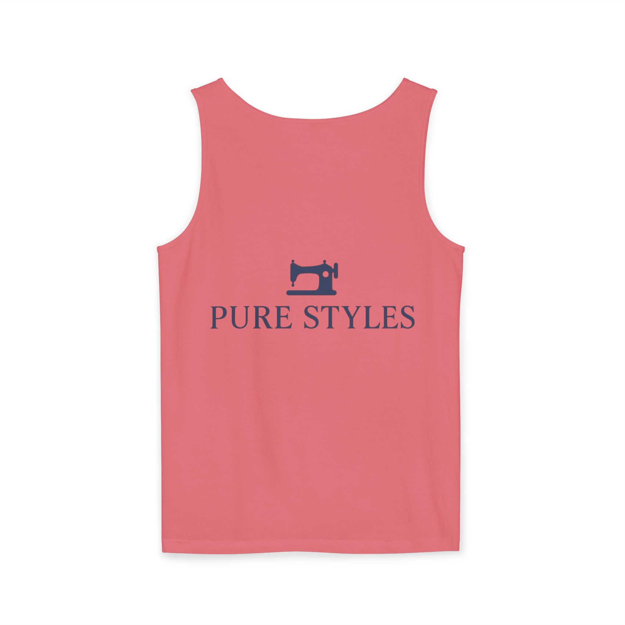 Vibrant Tropical Scene Tank Top - Unisex Summer Wear, Beach Casual, Vacation Apparel, Gift for Nature Lovers, Relaxed Fit Fashion