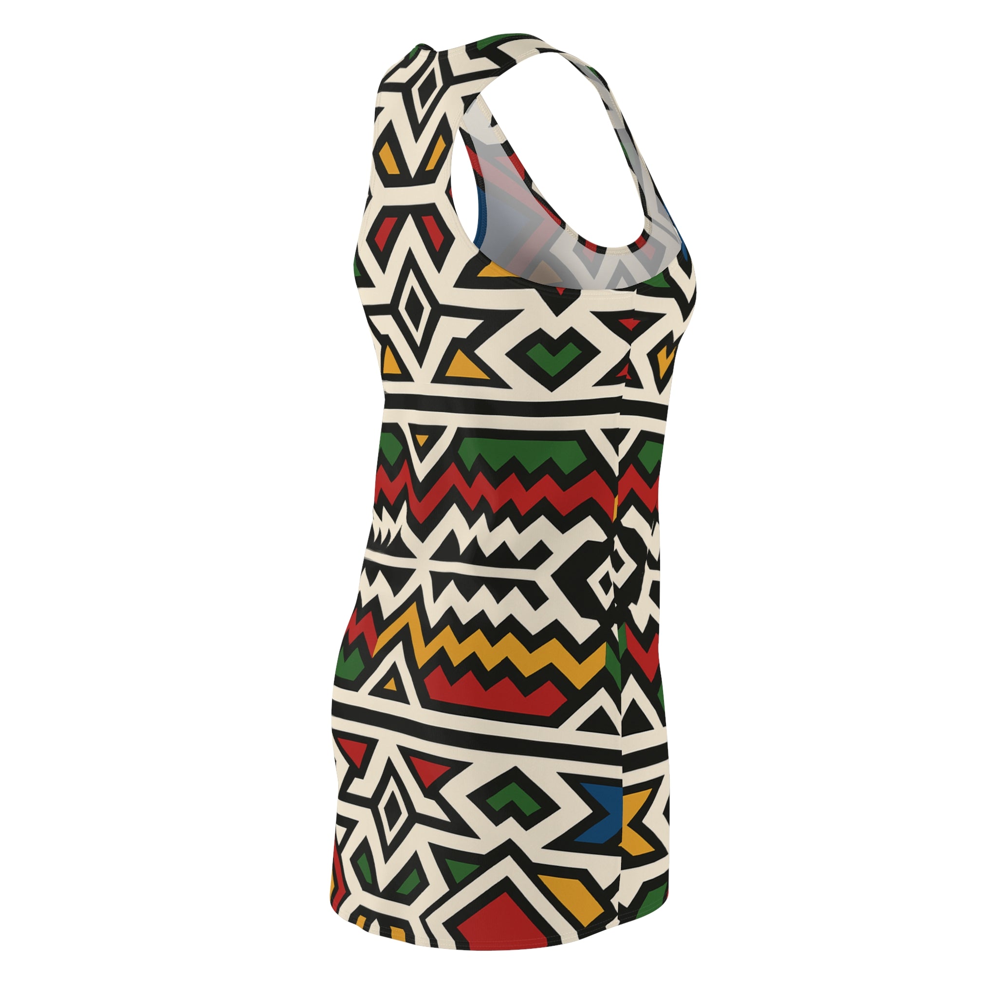Bohemian Tribal Pattern Dress - Vibrant Summer Fashion, Perfect for Festivals, Beach Days, & Casual Outings