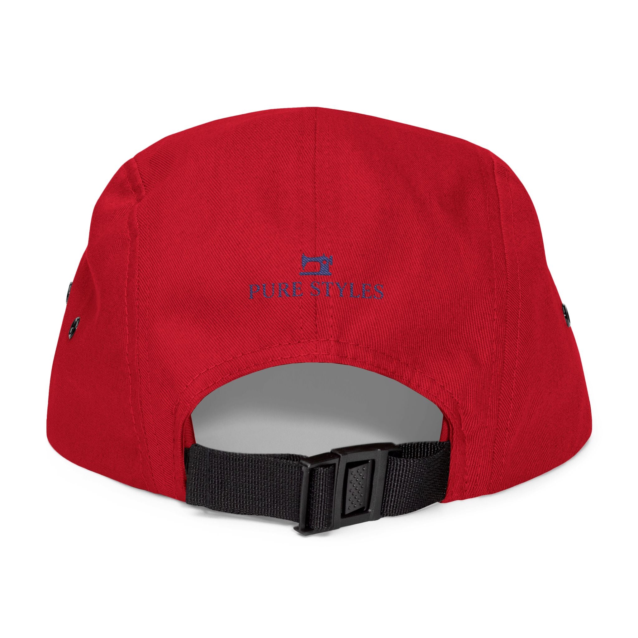 Embroidered 5 Panel Cap for Stylish Everyday Wear, Unisex Hat, Casual Headwear, Gift for Friends, Fashion Accessory