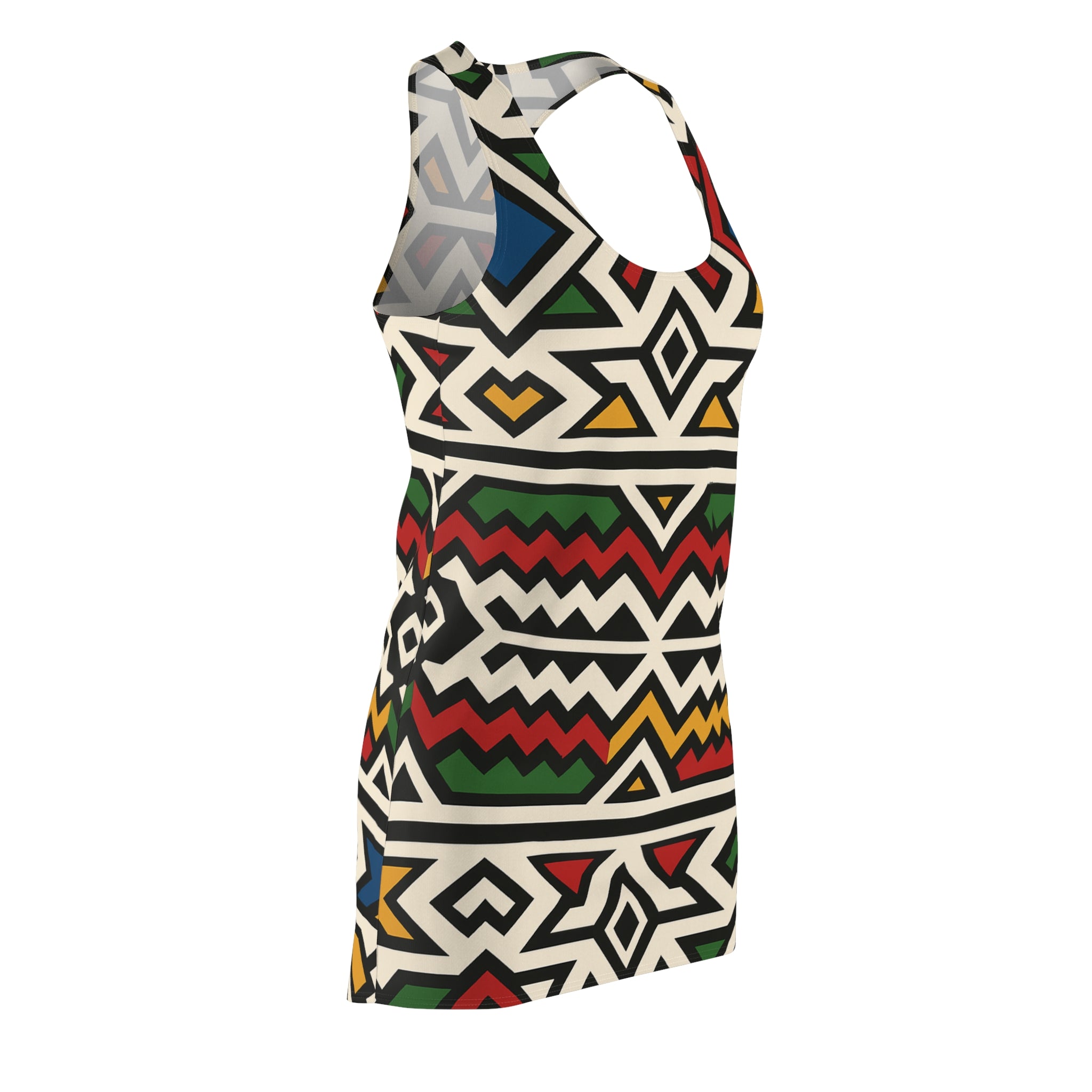 Bohemian Tribal Pattern Dress - Vibrant Summer Fashion, Perfect for Festivals, Beach Days, & Casual Outings