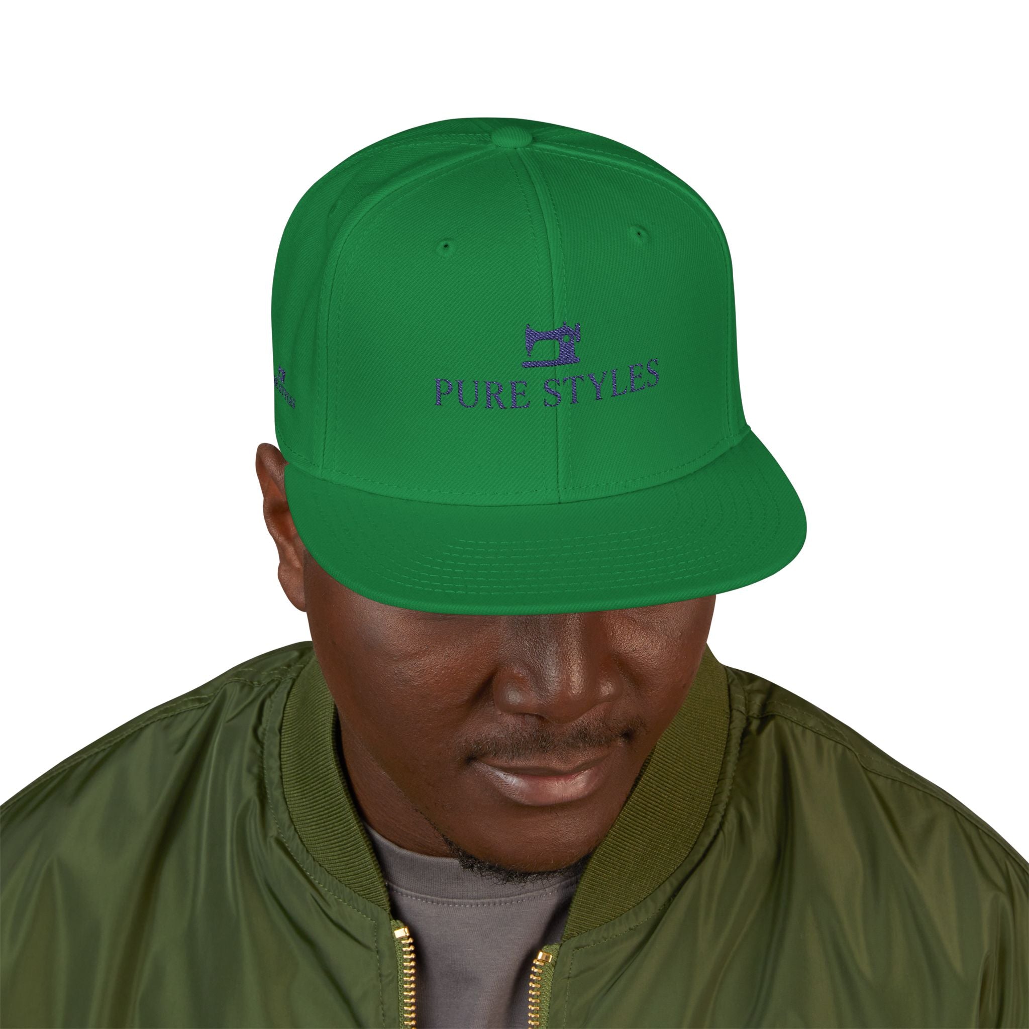 Stylish Embroidered Snapback Cap for Urban Fashion Lovers, Adjustable Hat, Unique Gift, Streetwear Accessory, Casual Headwear