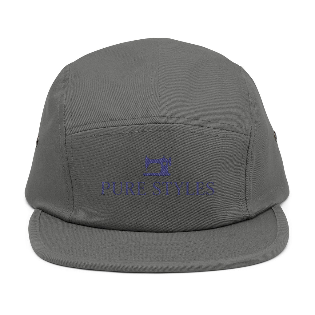 Embroidered 5 Panel Cap for Stylish Everyday Wear, Unisex Hat, Casual Headwear, Gift for Friends, Fashion Accessory