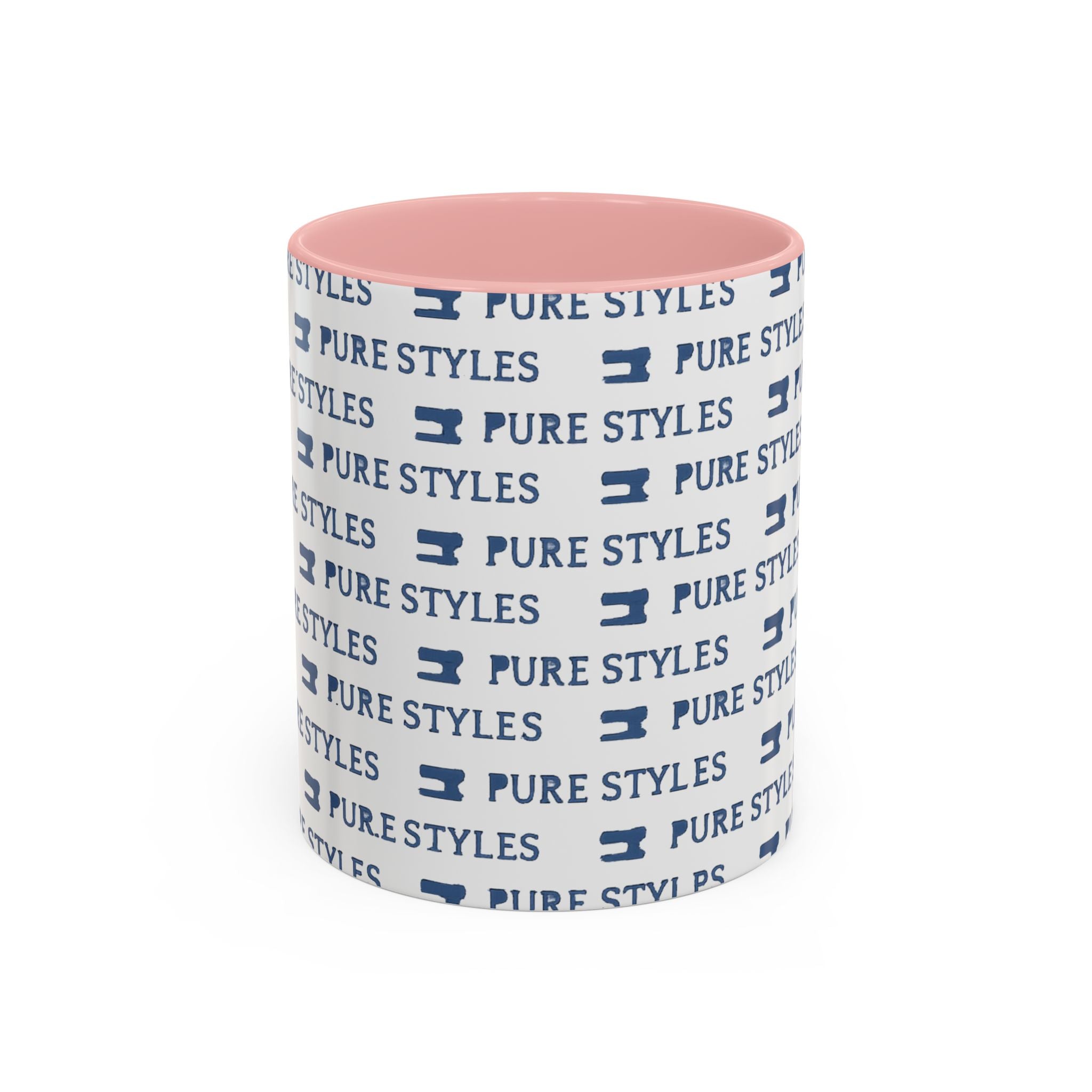Stylish Accent Coffee Mug for Home or Office, Gift for Coffee Lovers, Modern Ceramic Cup, 11oz & 15oz Sizes