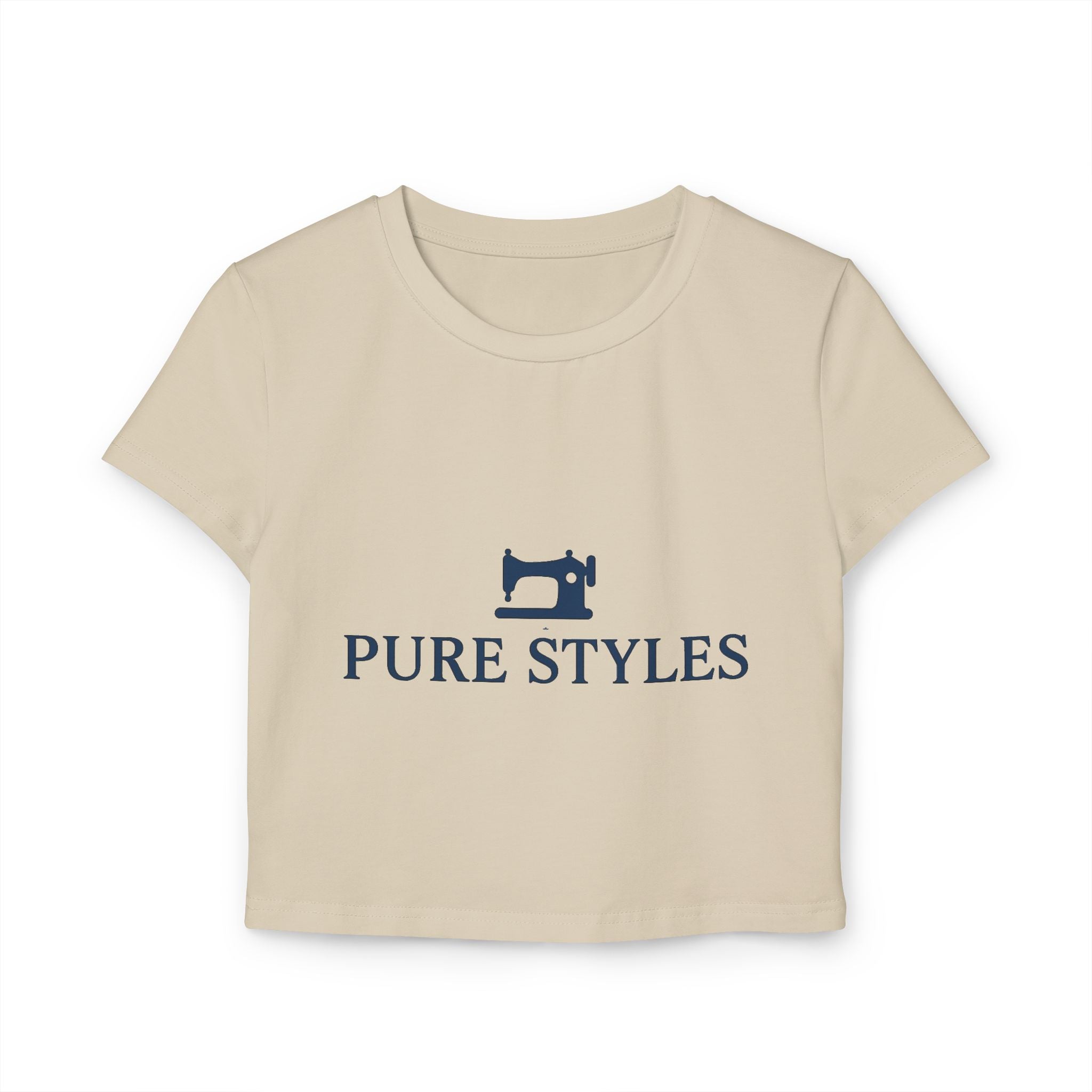 Trendy Women's Baby Tee - Pure Styles, Casual Wear, Graphic Tee, Summer Top, Stylish Gift