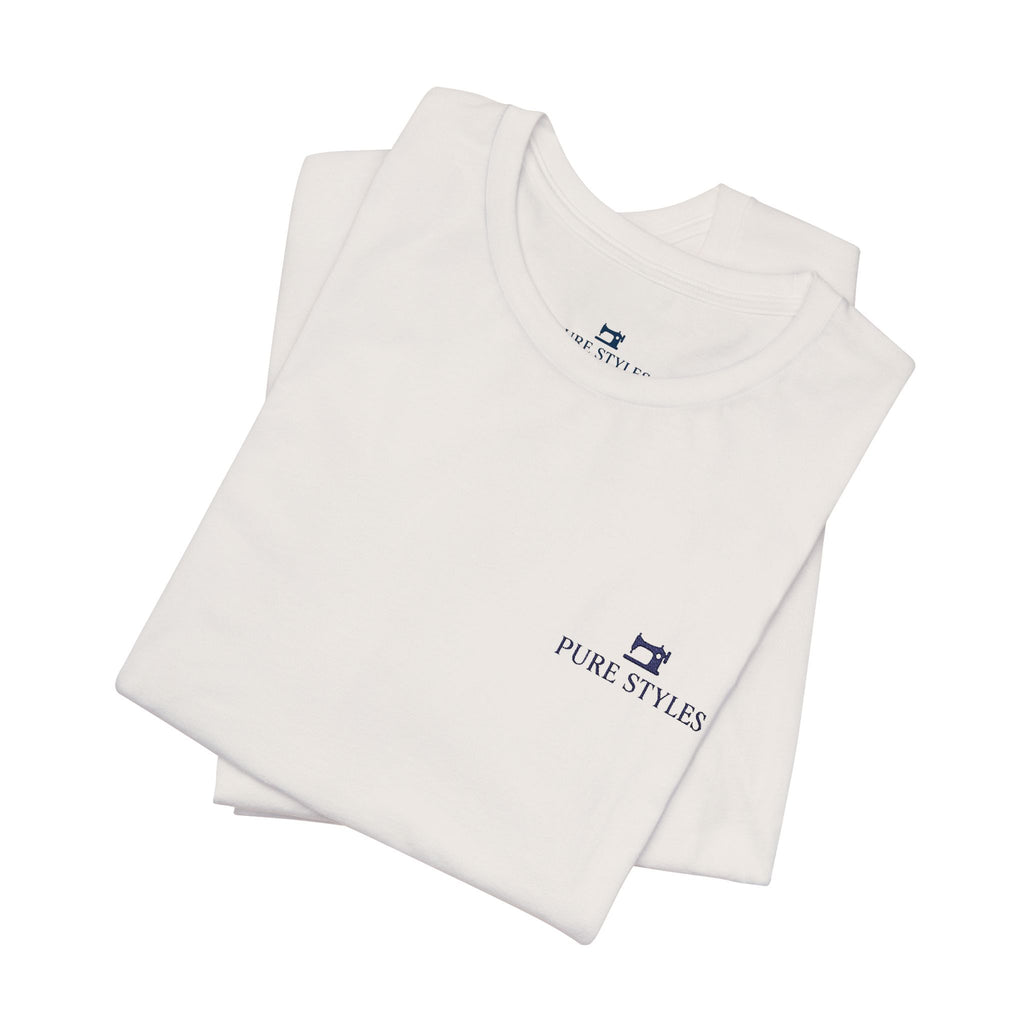 Minimalist Unisex Jersey Tee - Casual, Everyday Wear, Graphic Tee, Comfortable, Gift for Him/Her