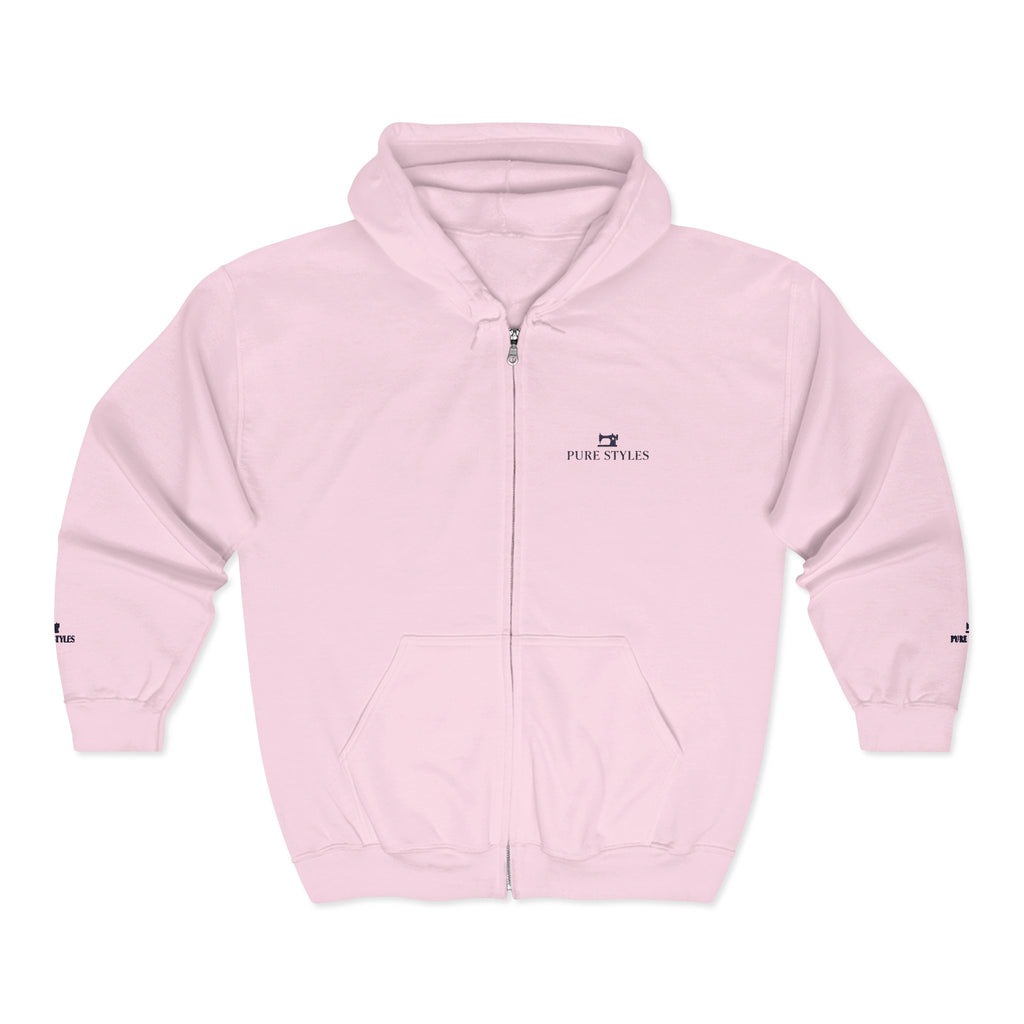 Cozy Unisex Zip Hooded Sweatshirt | Casual Comfort Wear for All Seasons, Ideal Hiking, Layering, Gift