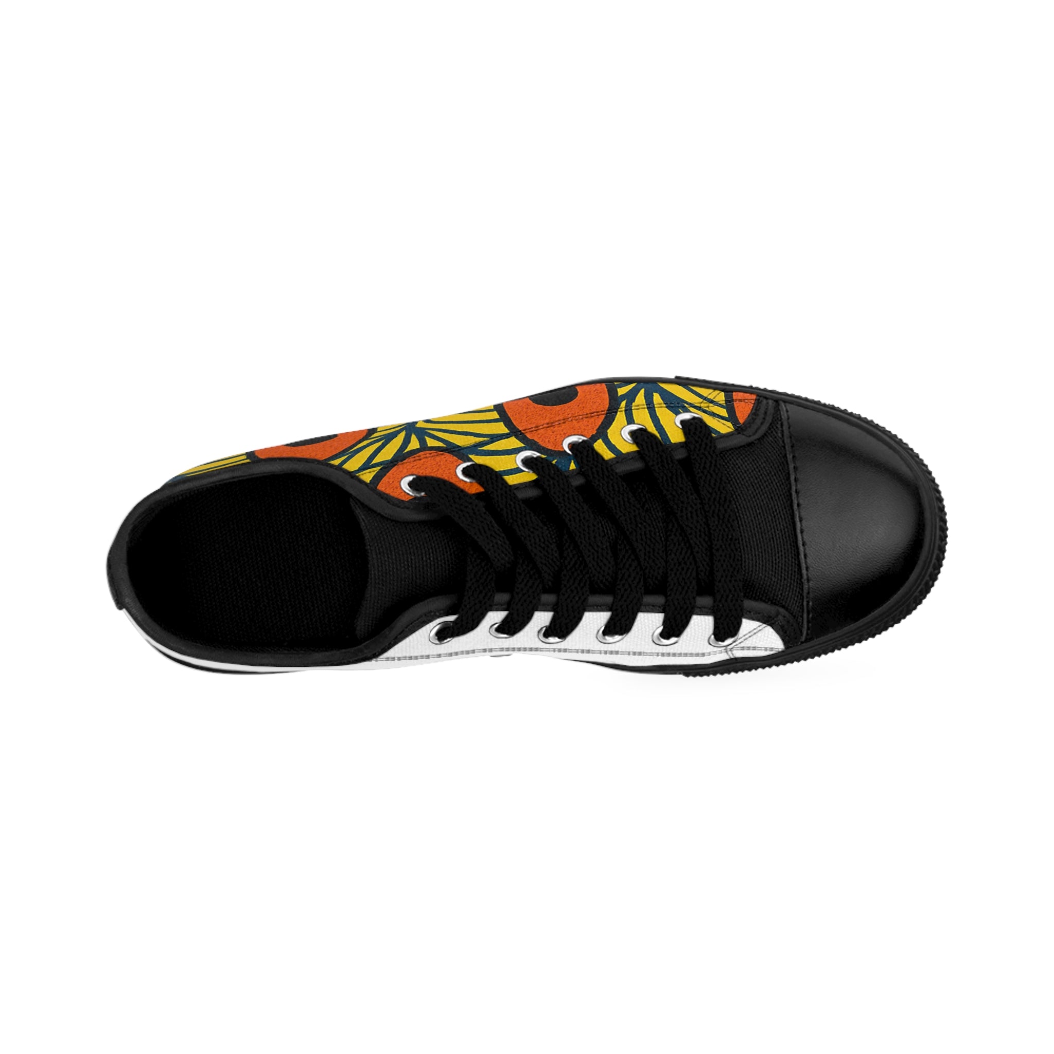 Vibrant Women's Sneakers with Bold Design for Casual Outings, Festivals, Everyday Wear, Unique Gift Idea, Fashion Statement