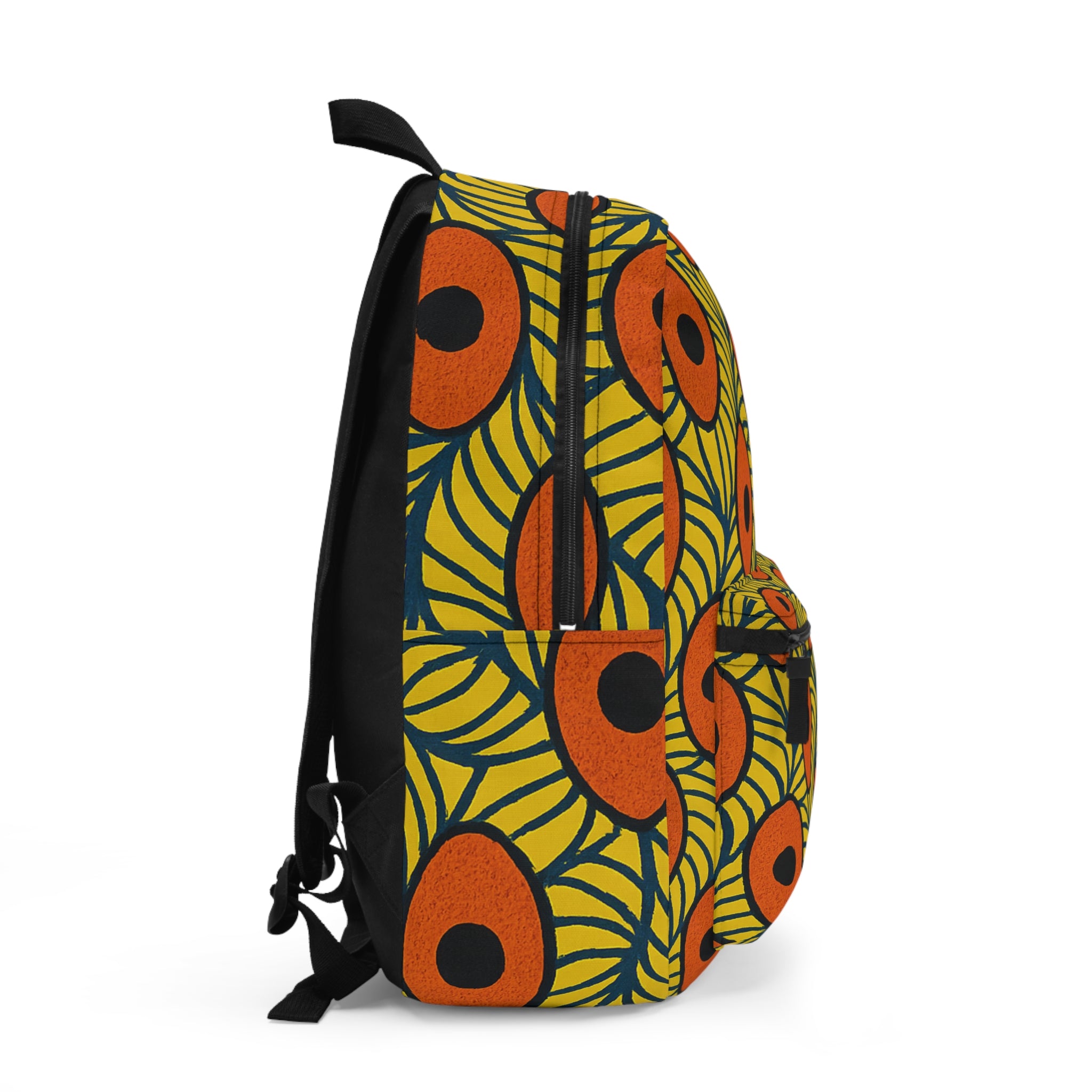 Vibrant Patterned Backpack, Boho Style School Bag, Eco-Friendly Travel Tote, Unique Gift for Students, Colorful Hiking Pack