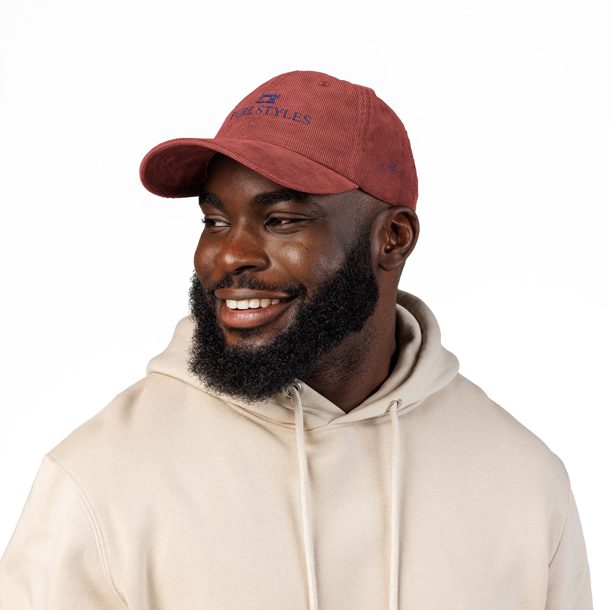 Vintage Corduroy Cap - Embroidered Style, Casual Wear, Gift for Him, Streetwear, Unisex Fashion Accessory, Fall Fashion Must-Have