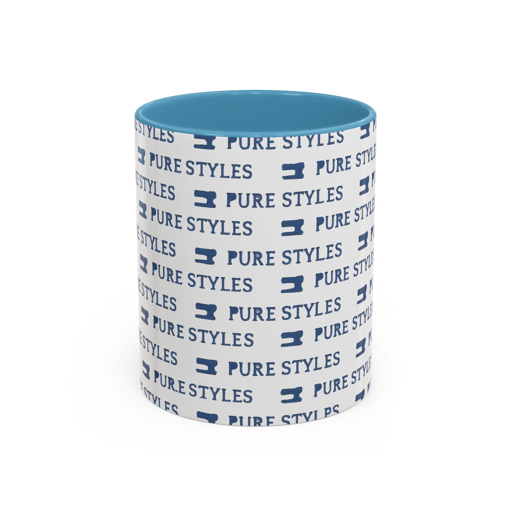 Stylish Accent Coffee Mug for Home or Office, Gift for Coffee Lovers, Modern Ceramic Cup, 11oz & 15oz Sizes