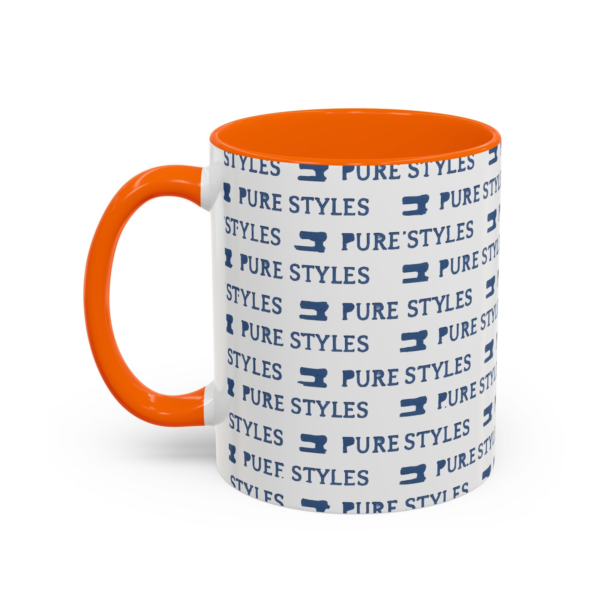 Stylish Accent Coffee Mug for Home or Office, Gift for Coffee Lovers, Modern Ceramic Cup, 11oz & 15oz Sizes