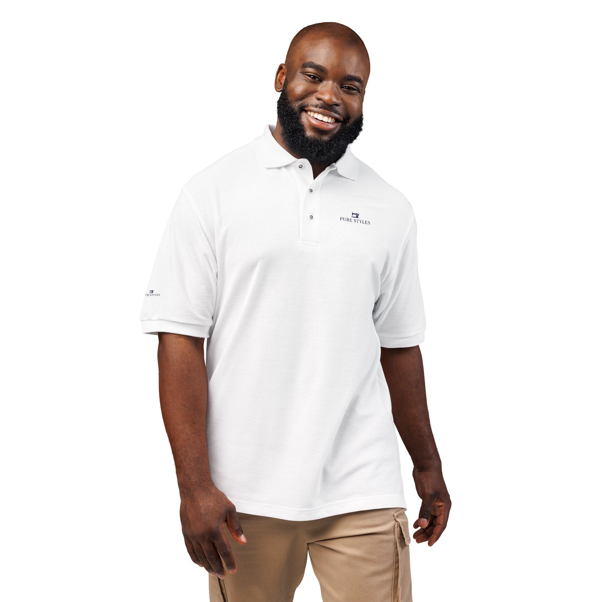 Stylish Unisex Polo Shirt (Embroidery) - Perfect for Casual Outings, Gifts, or Golf, Embroidered Design, Classic Fit, Summer [...]