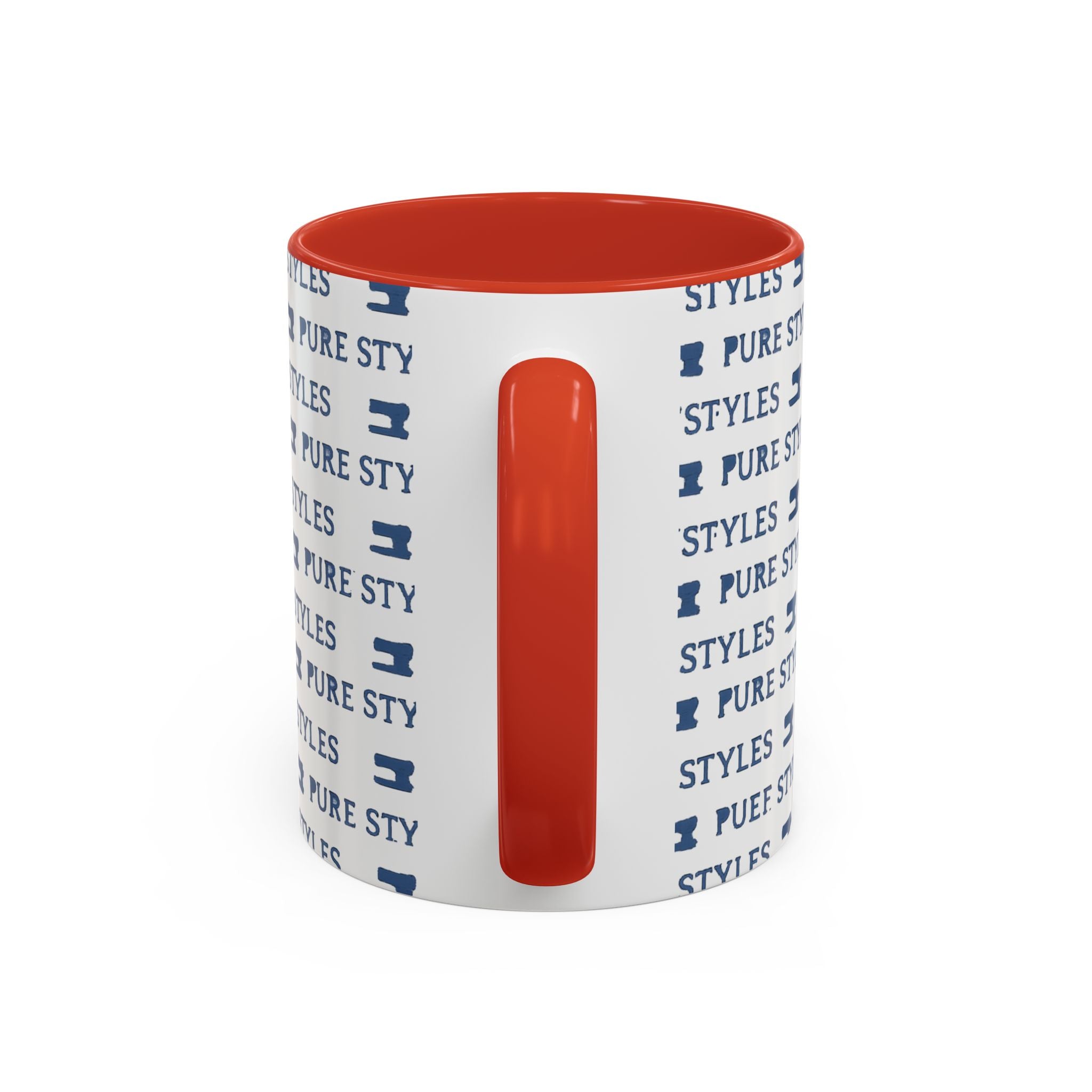 Stylish Accent Coffee Mug for Home or Office, Gift for Coffee Lovers, Modern Ceramic Cup, 11oz & 15oz Sizes